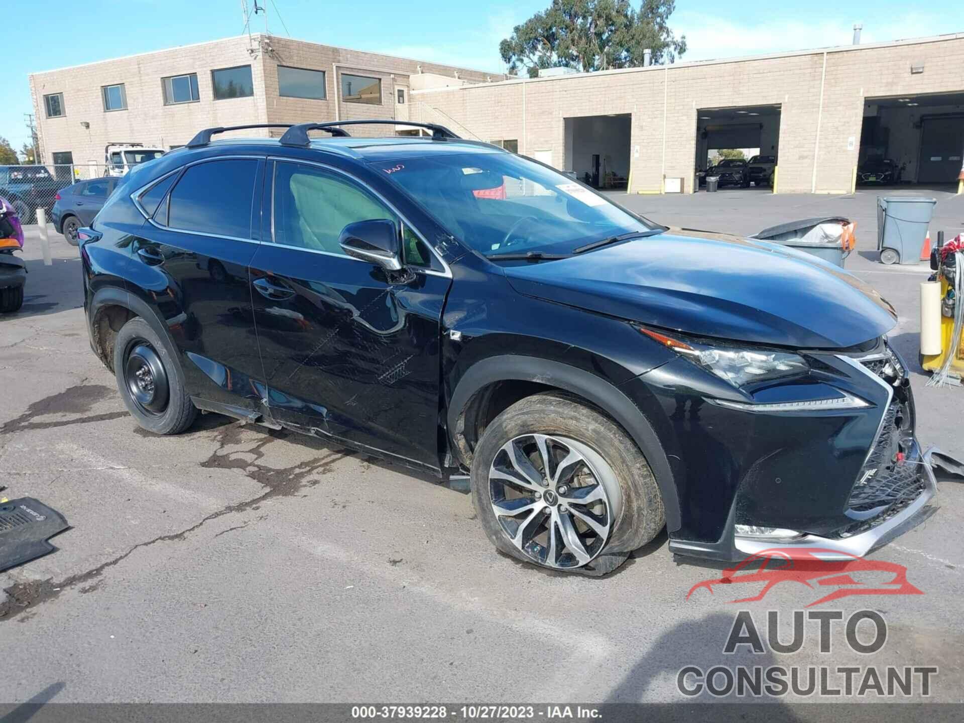 LEXUS NX 200T 2016 - JTJBARBZ4G2060705