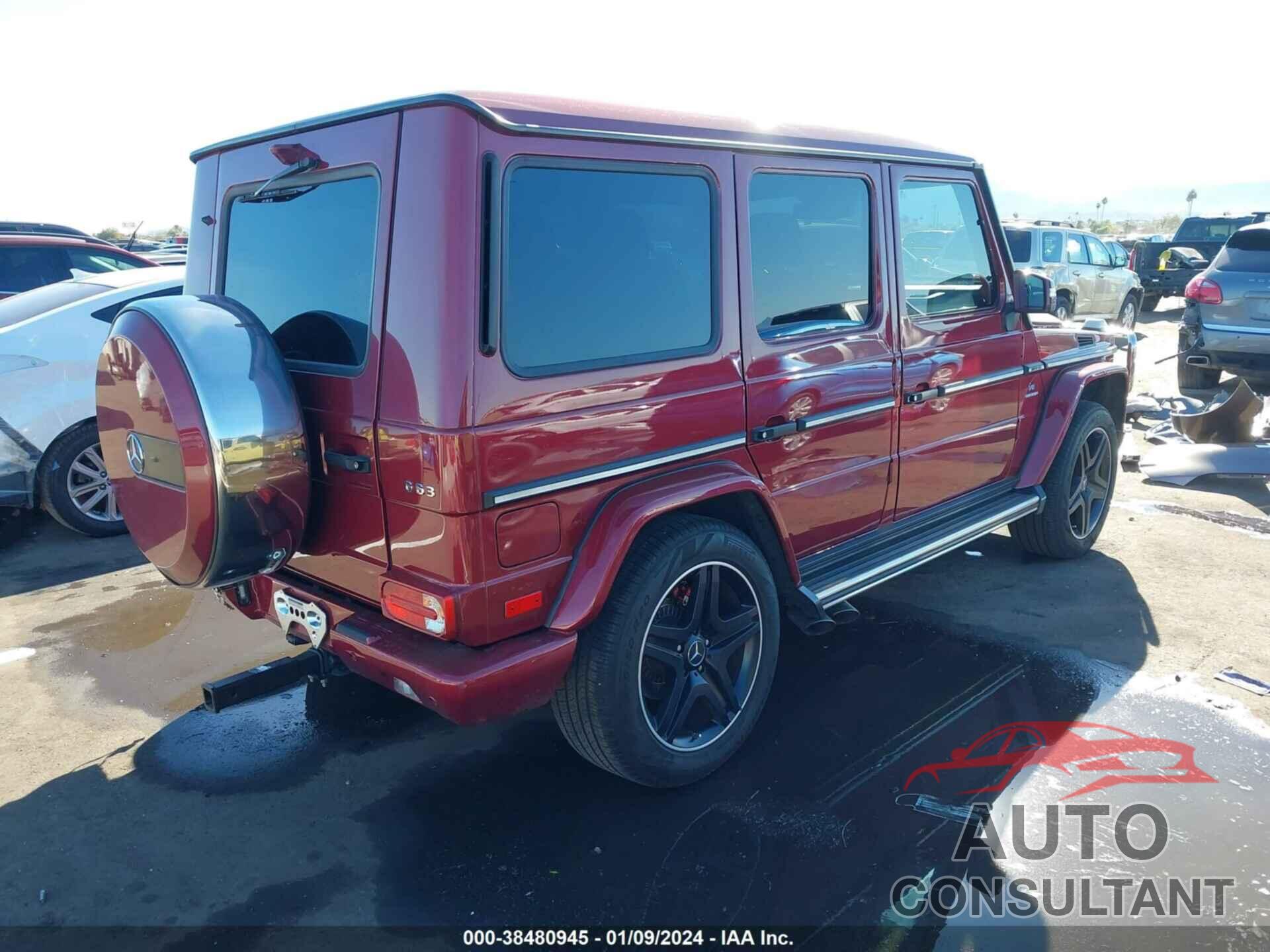 MERCEDES-BENZ AMG G 63 2016 - WDCYC7DF2GX252460