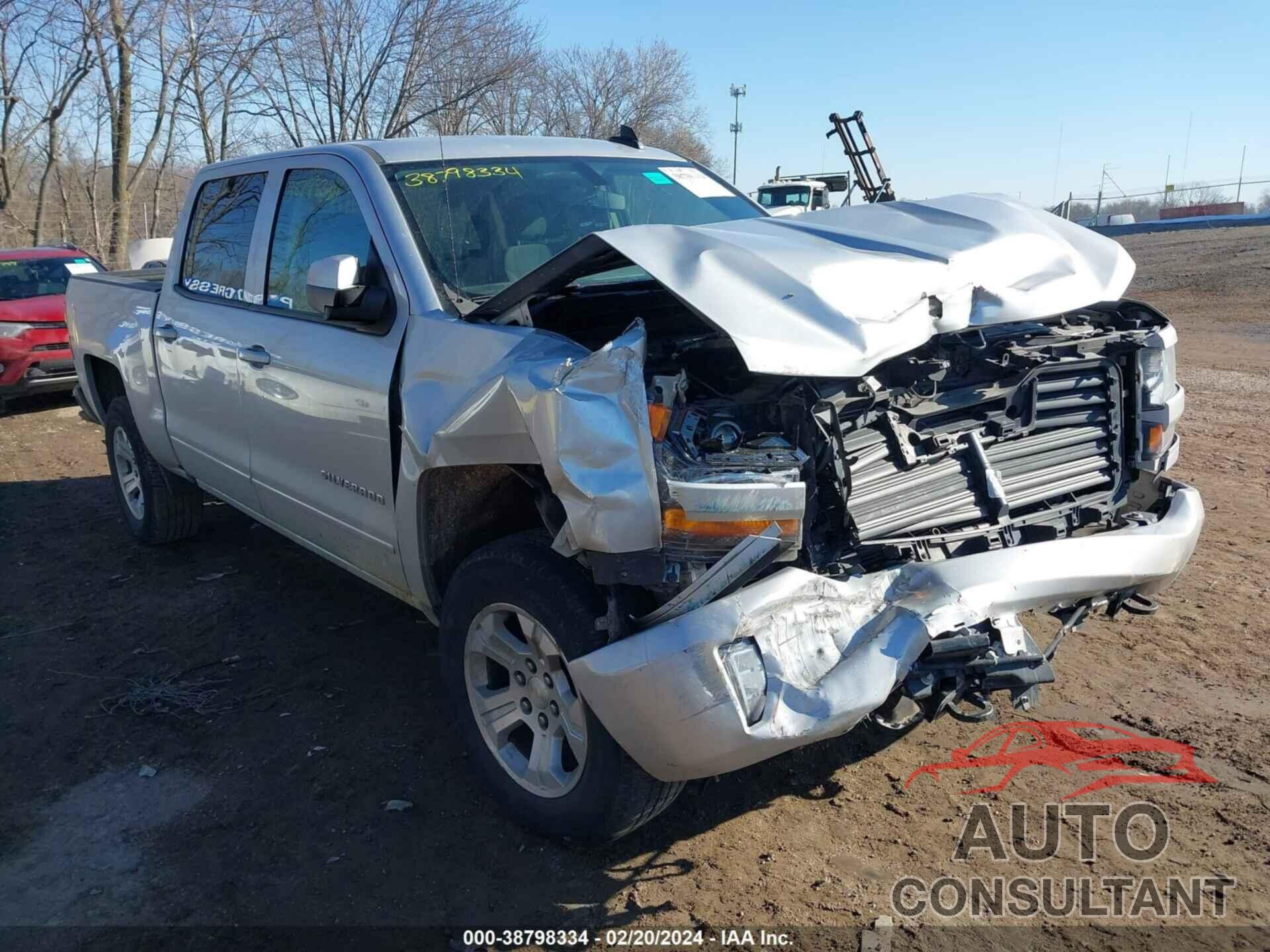 CHEVROLET SILVERADO 1500 2017 - 3GCUKREC1HG187789