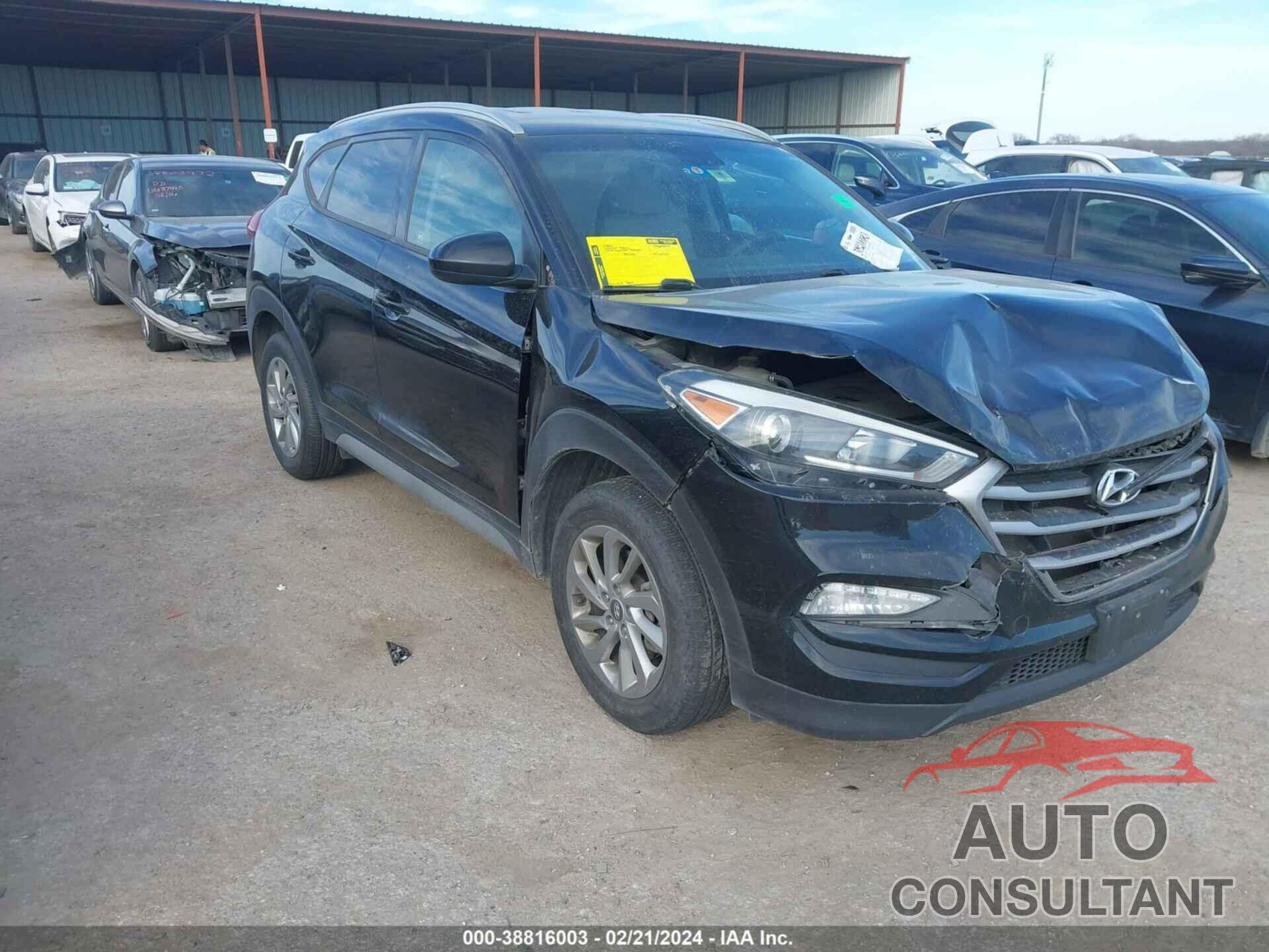 HYUNDAI TUCSON 2018 - KM8J3CA42JU744946