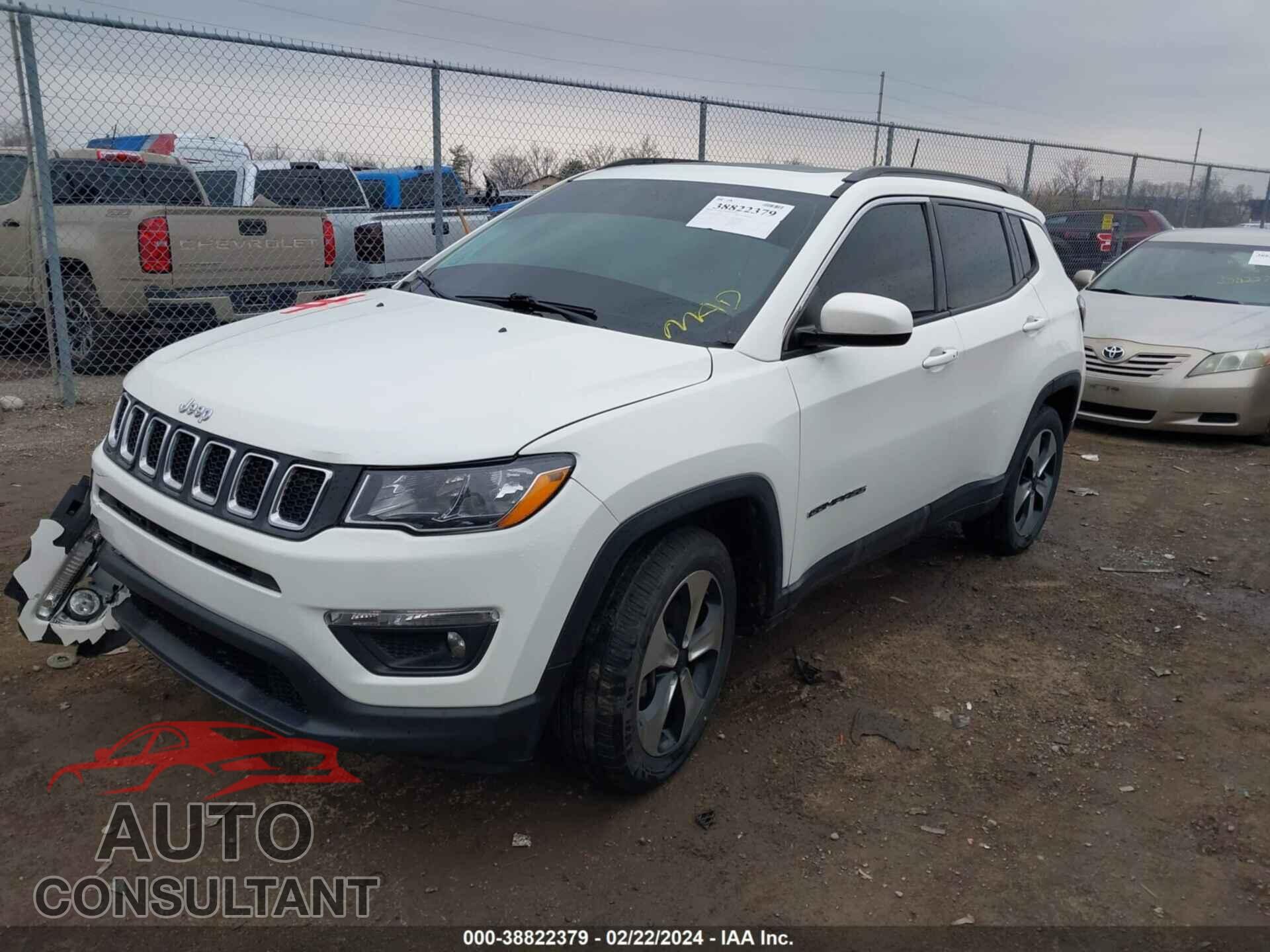 JEEP NEW COMPASS 2017 - 3C4NJDBB3HT656622
