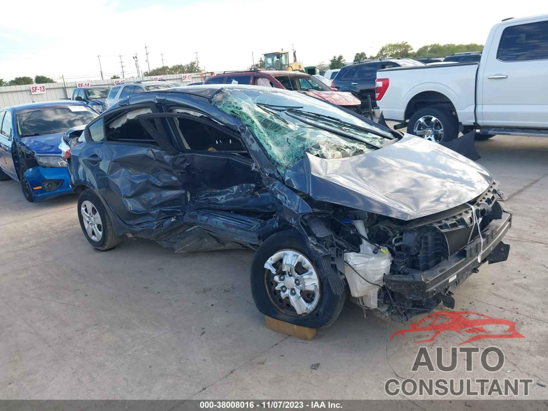 KIA FORTE 2016 - KNAFK4A66G5606072