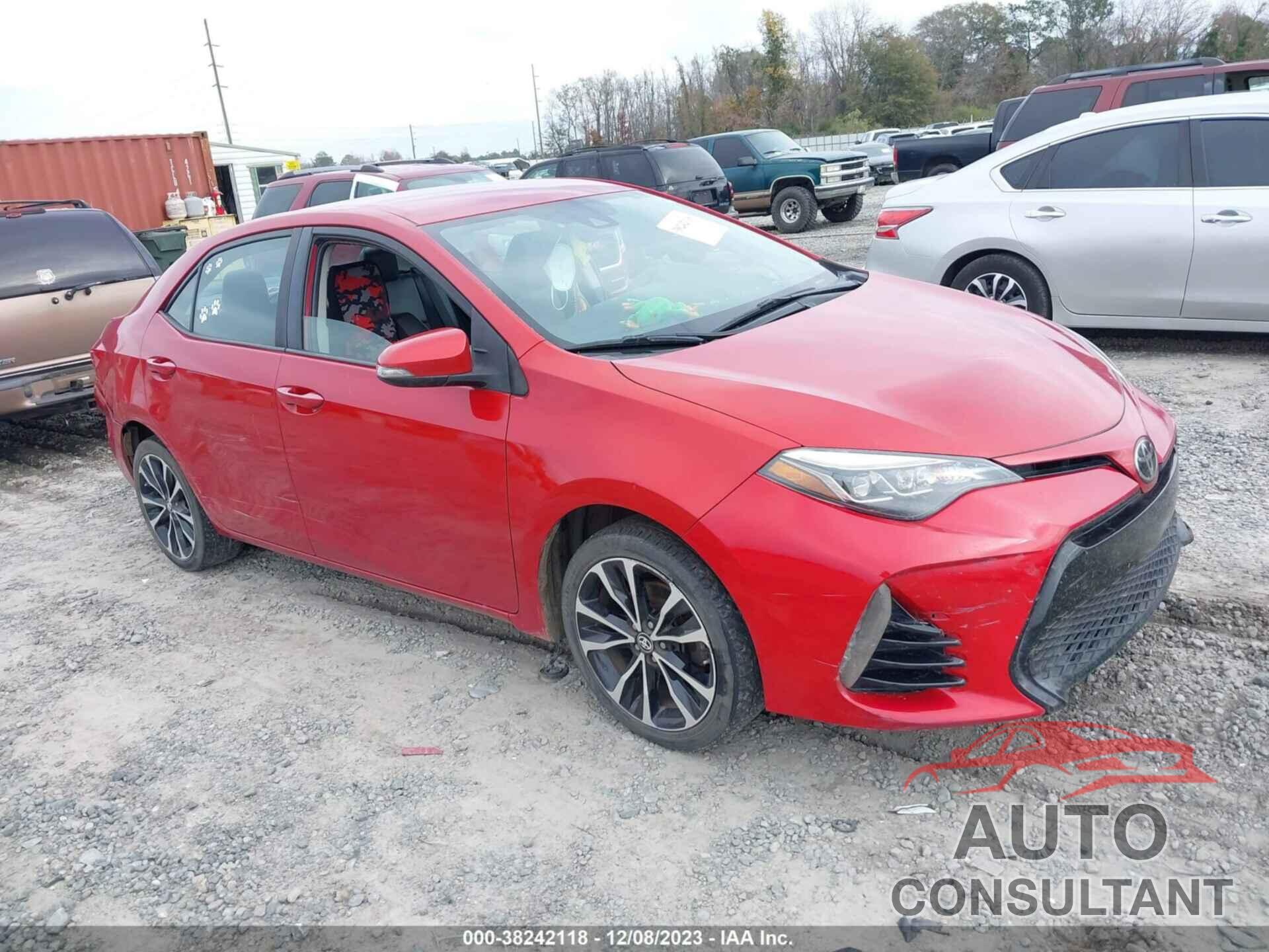 TOYOTA COROLLA 2017 - 5YFBURHE7HP648731