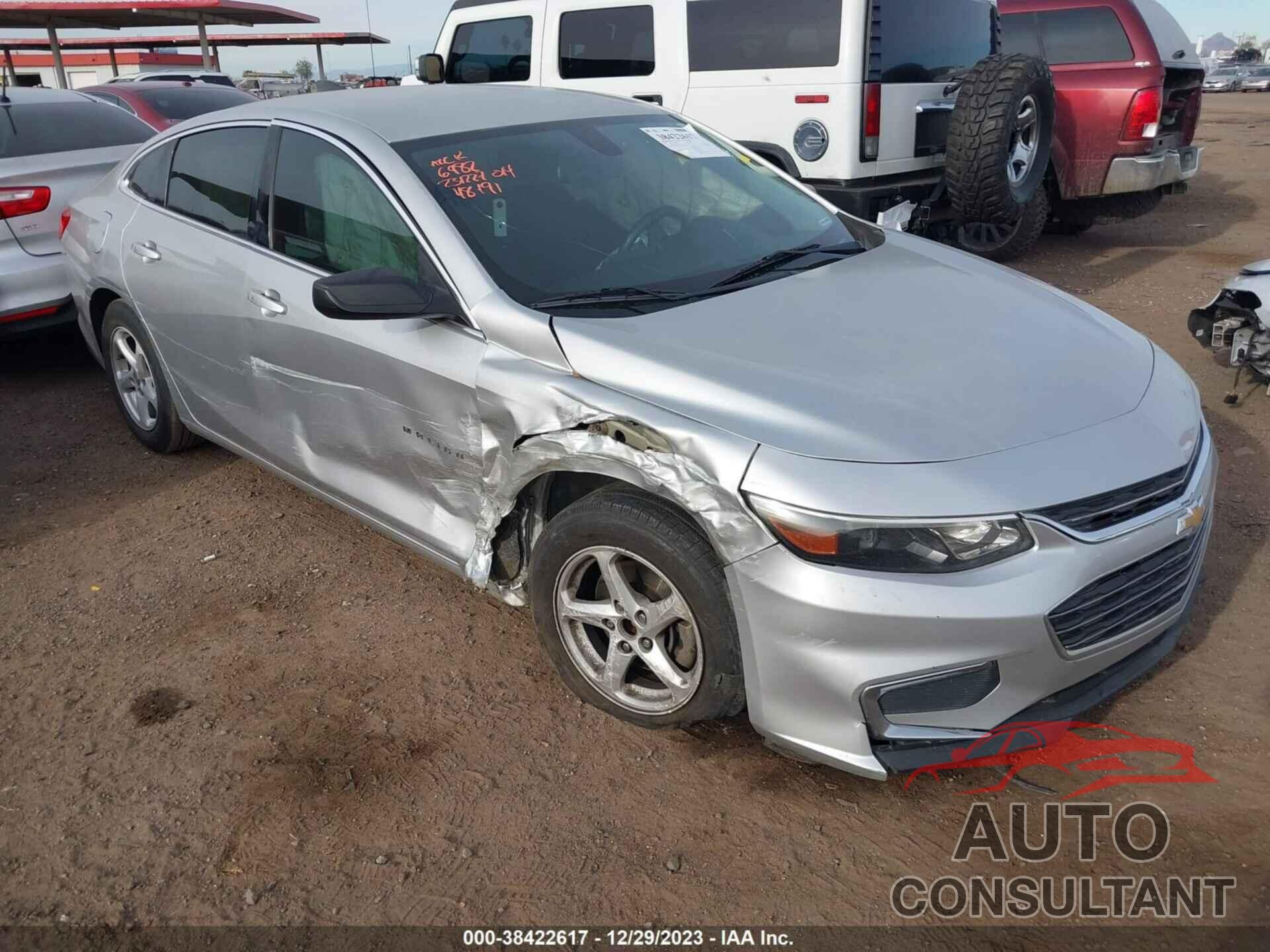 CHEVROLET MALIBU 2017 - 1G1ZB5STXHF176982