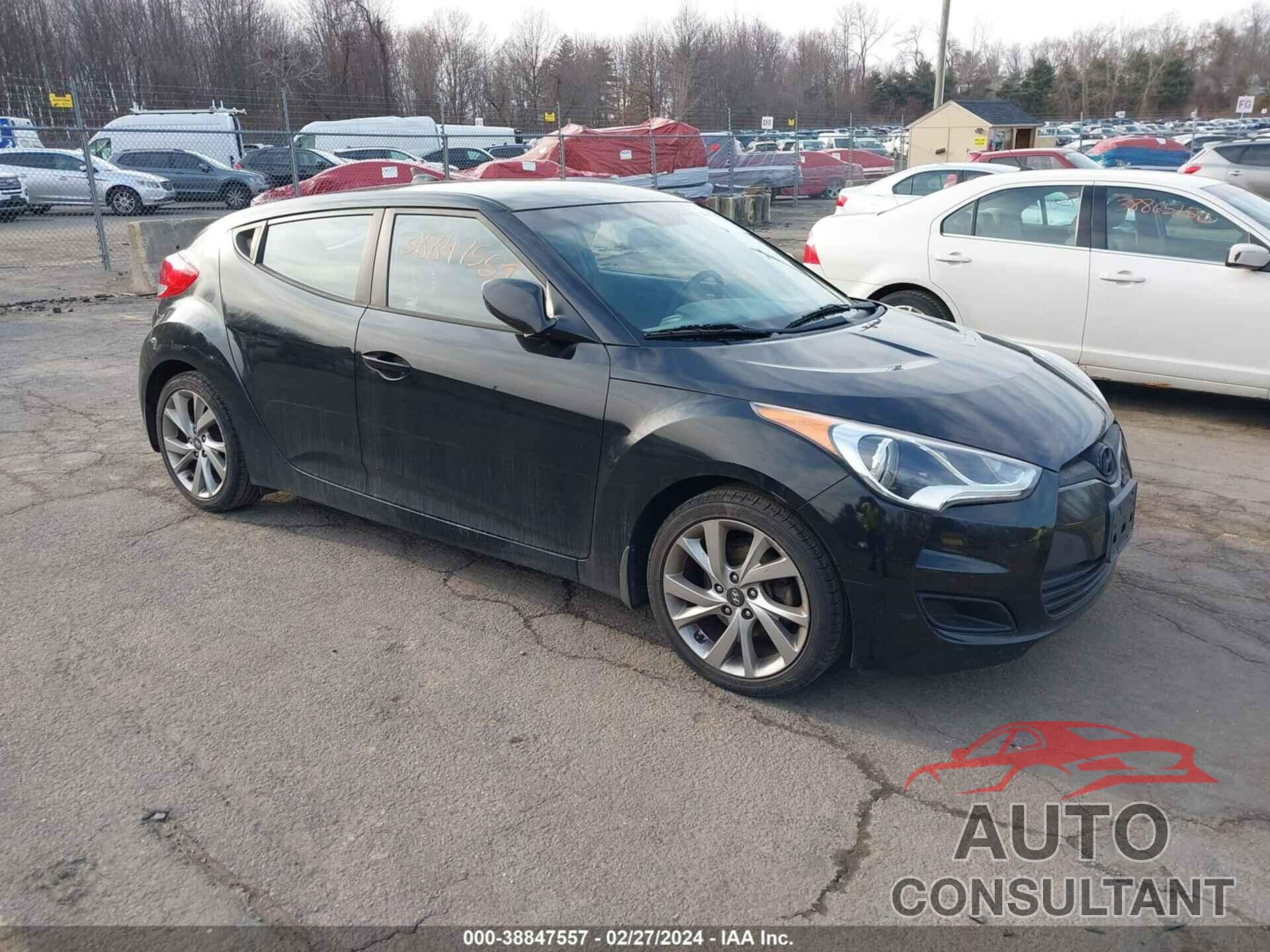 HYUNDAI VELOSTER 2016 - KMHTC6AD9GU282453