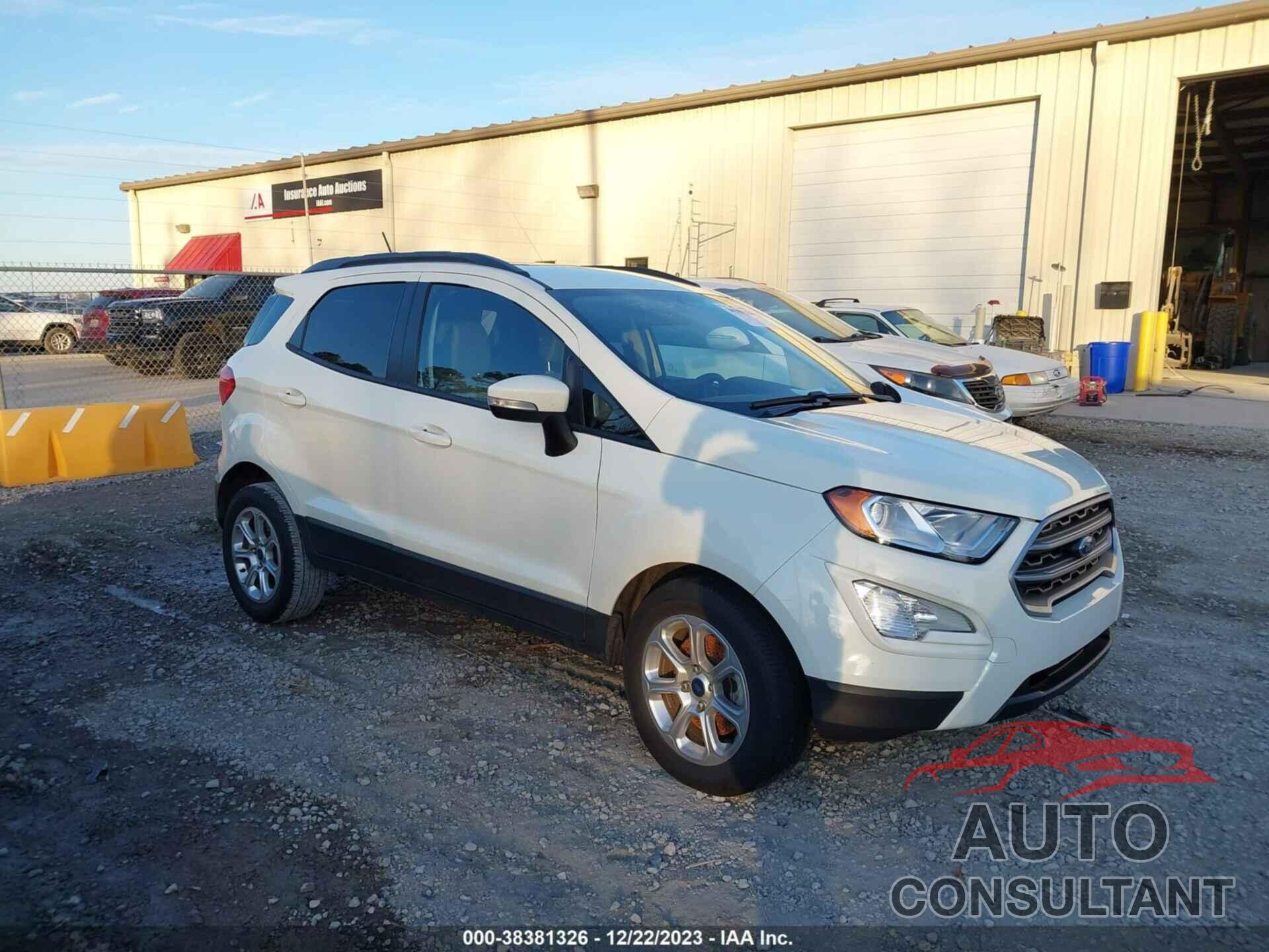 FORD ECOSPORT 2021 - MAJ3S2GE1MC448343