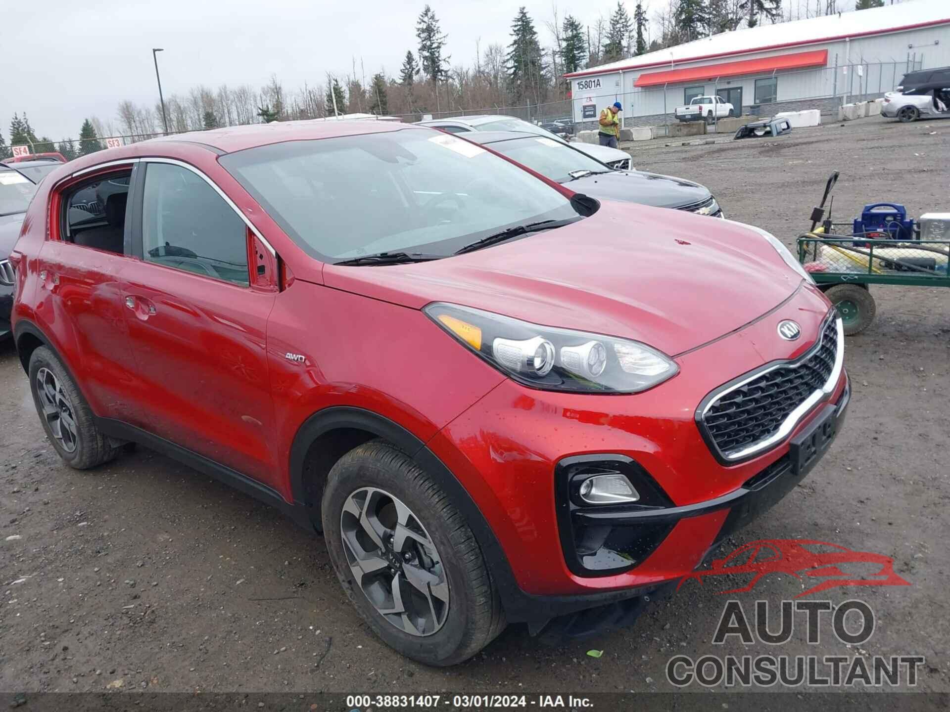 KIA SPORTAGE 2022 - KNDPMCAC2N7024182