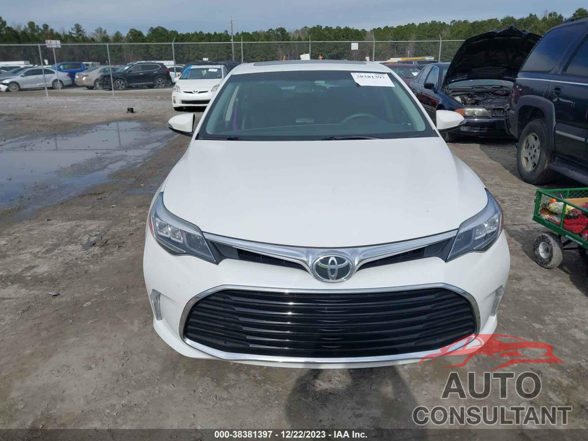 TOYOTA AVALON 2016 - 4T1BK1EB9GU216592