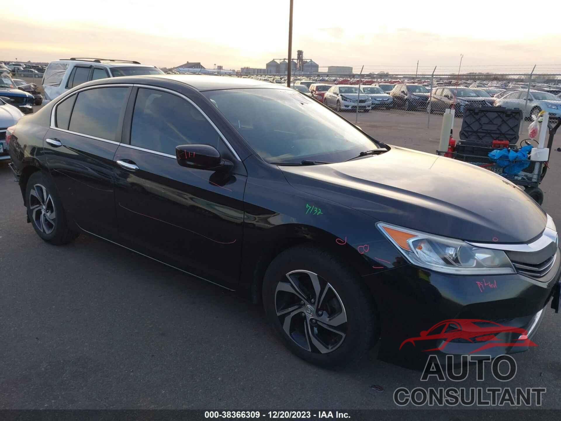 HONDA ACCORD 2016 - 1HGCR2F30GA018682