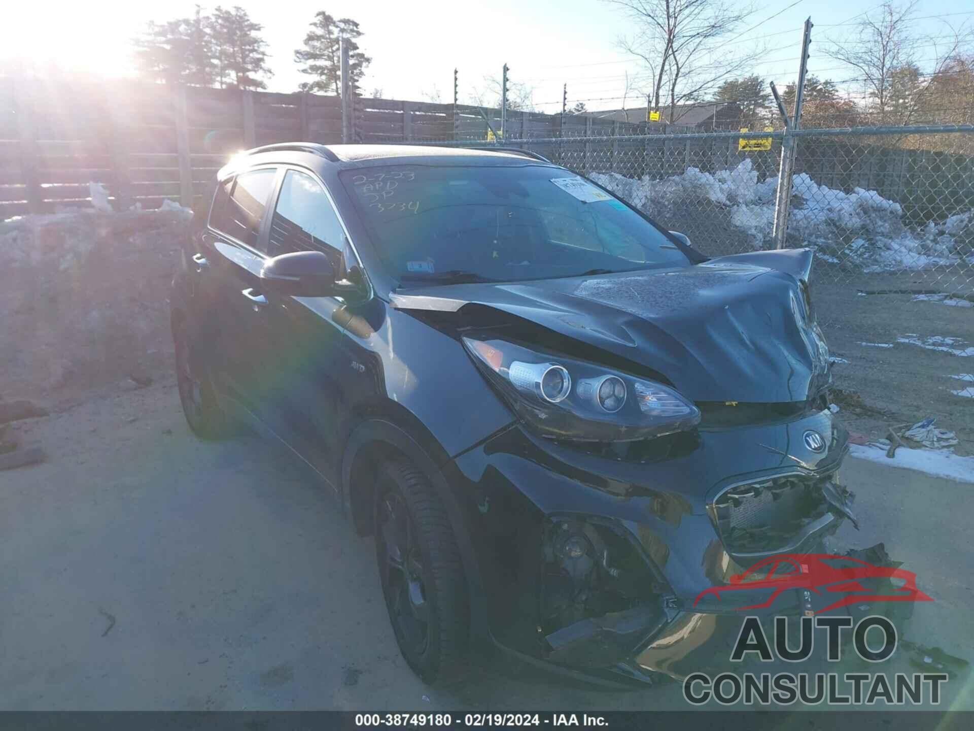 KIA SPORTAGE 2020 - KNDP6CAC4L7633734