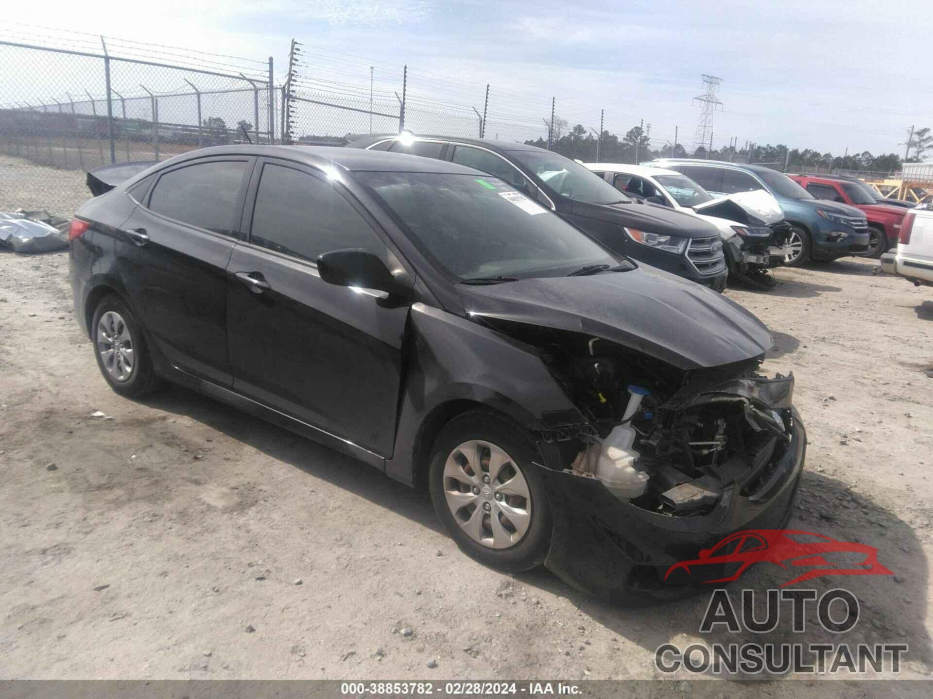 HYUNDAI ACCENT 2017 - KMHCT4AE7HU274981