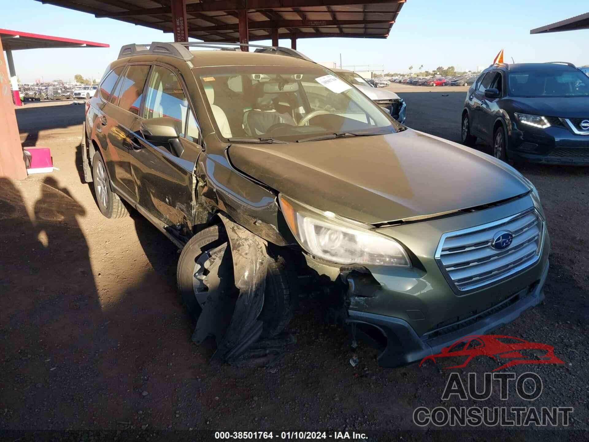 SUBARU OUTBACK 2016 - 4S4BSAHC0G3280787
