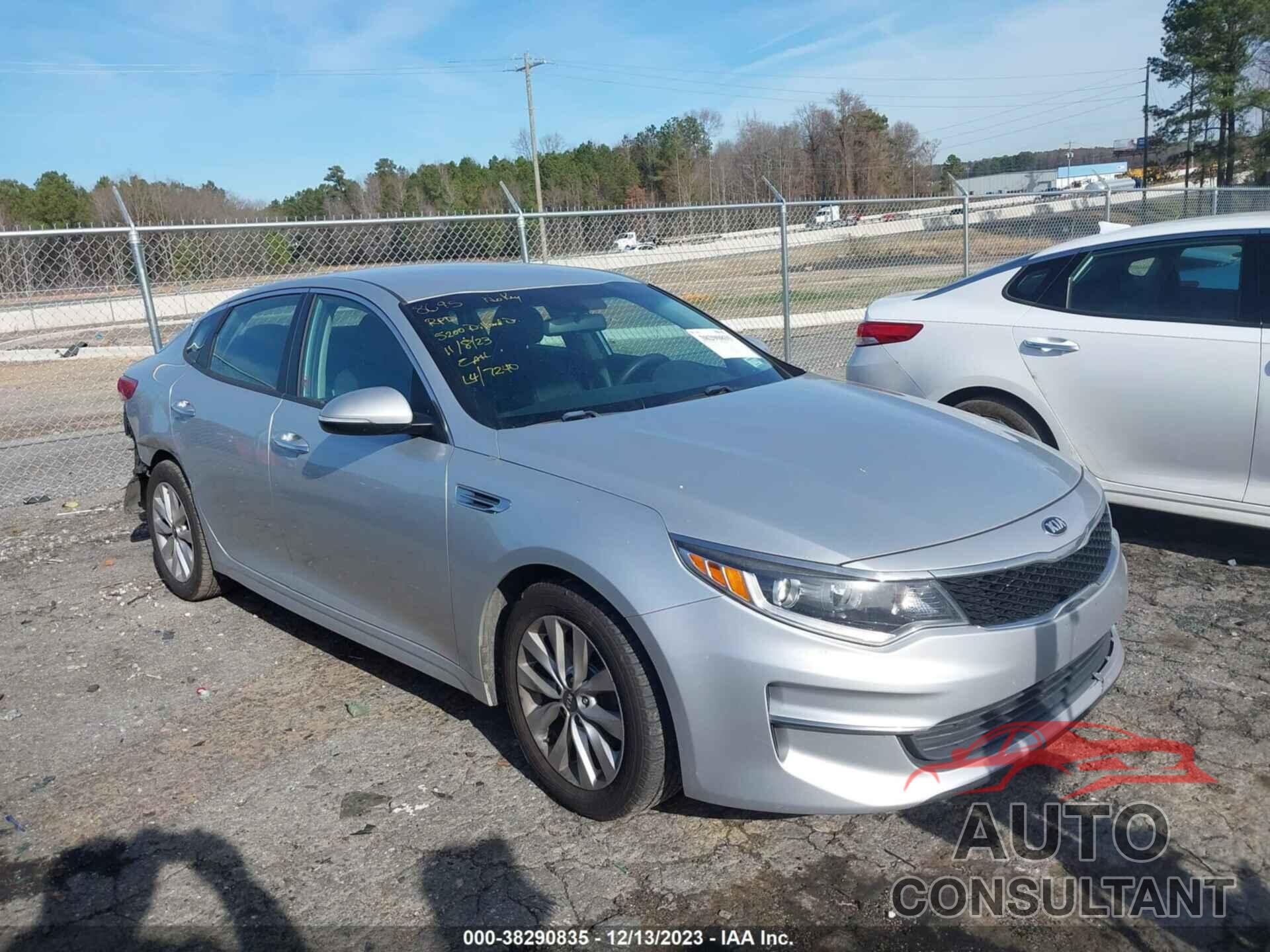 KIA OPTIMA 2016 - 5XXGT4L32GG077240
