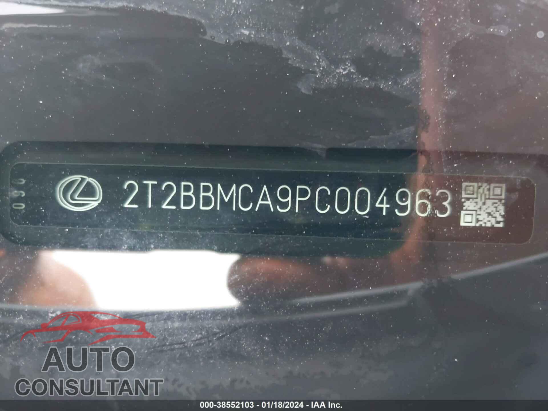 LEXUS RX 350H 2023 - 2T2BBMCA9PC004963