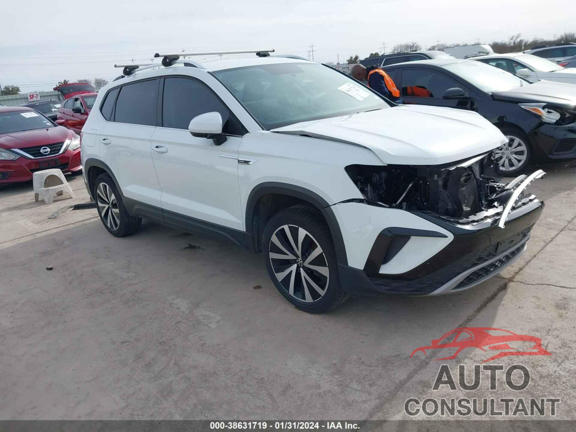 VOLKSWAGEN TAOS 2022 - 3VVRX7B27NM016616