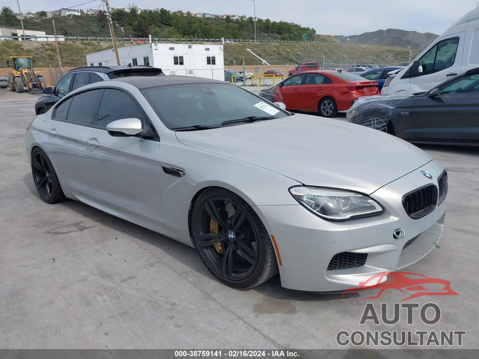 BMW M6 GRAN COUPE 2018 - WBS6E9C56JG808264