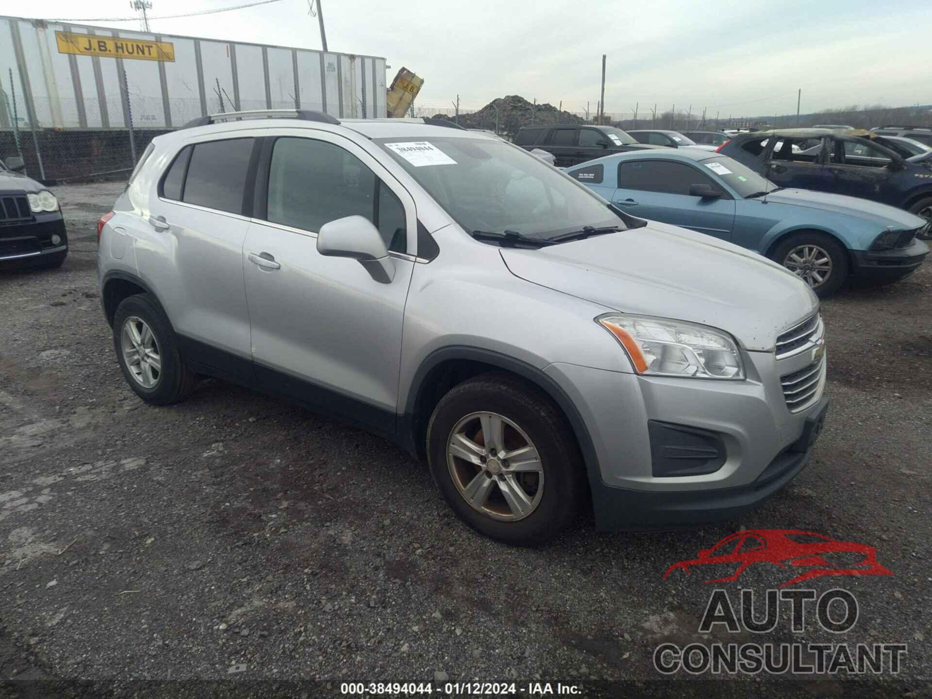 CHEVROLET TRAX 2016 - 3GNCJLSB0GL141584