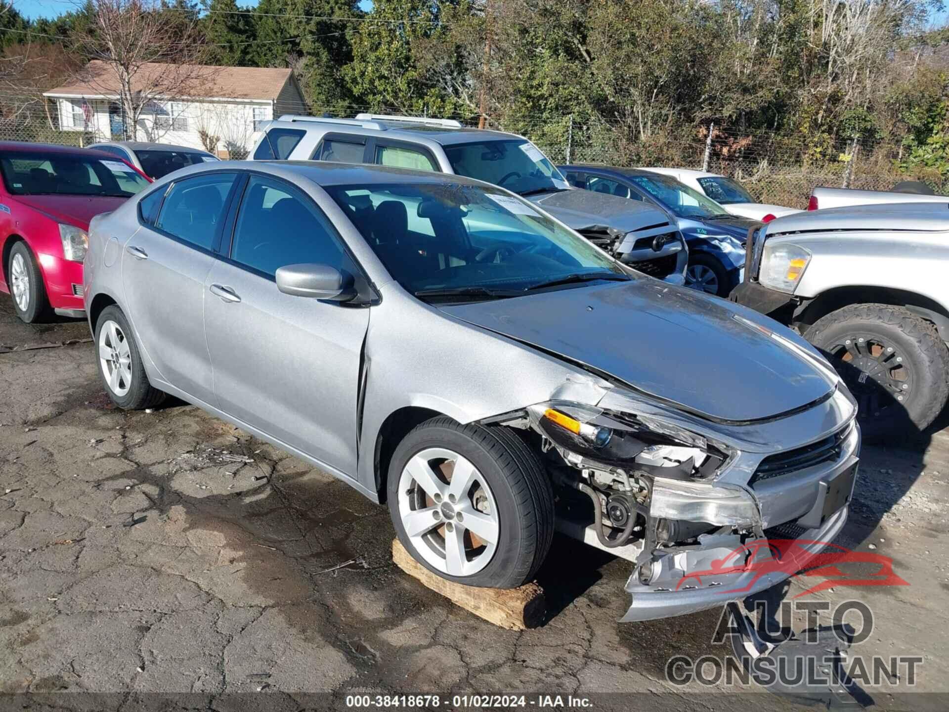 DODGE DART 2016 - 1C3CDFBB9GD660483