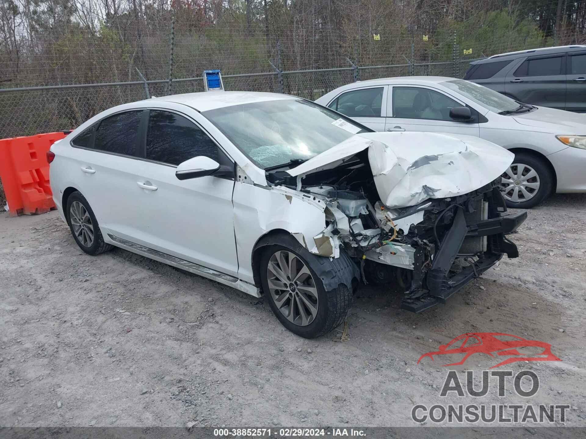 HYUNDAI SONATA 2017 - 5NPE34AF7HH519519