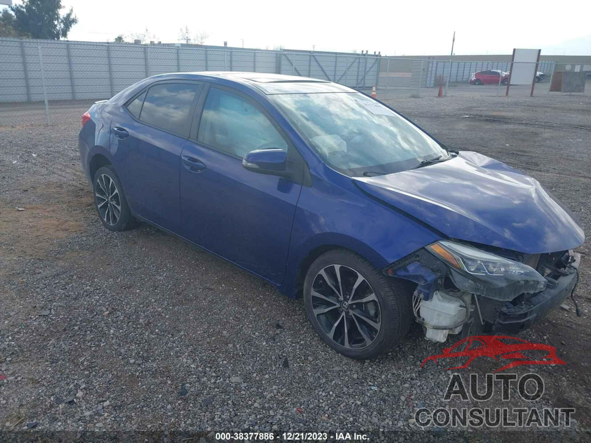 TOYOTA COROLLA 2017 - 5YFBURHE0HP697074