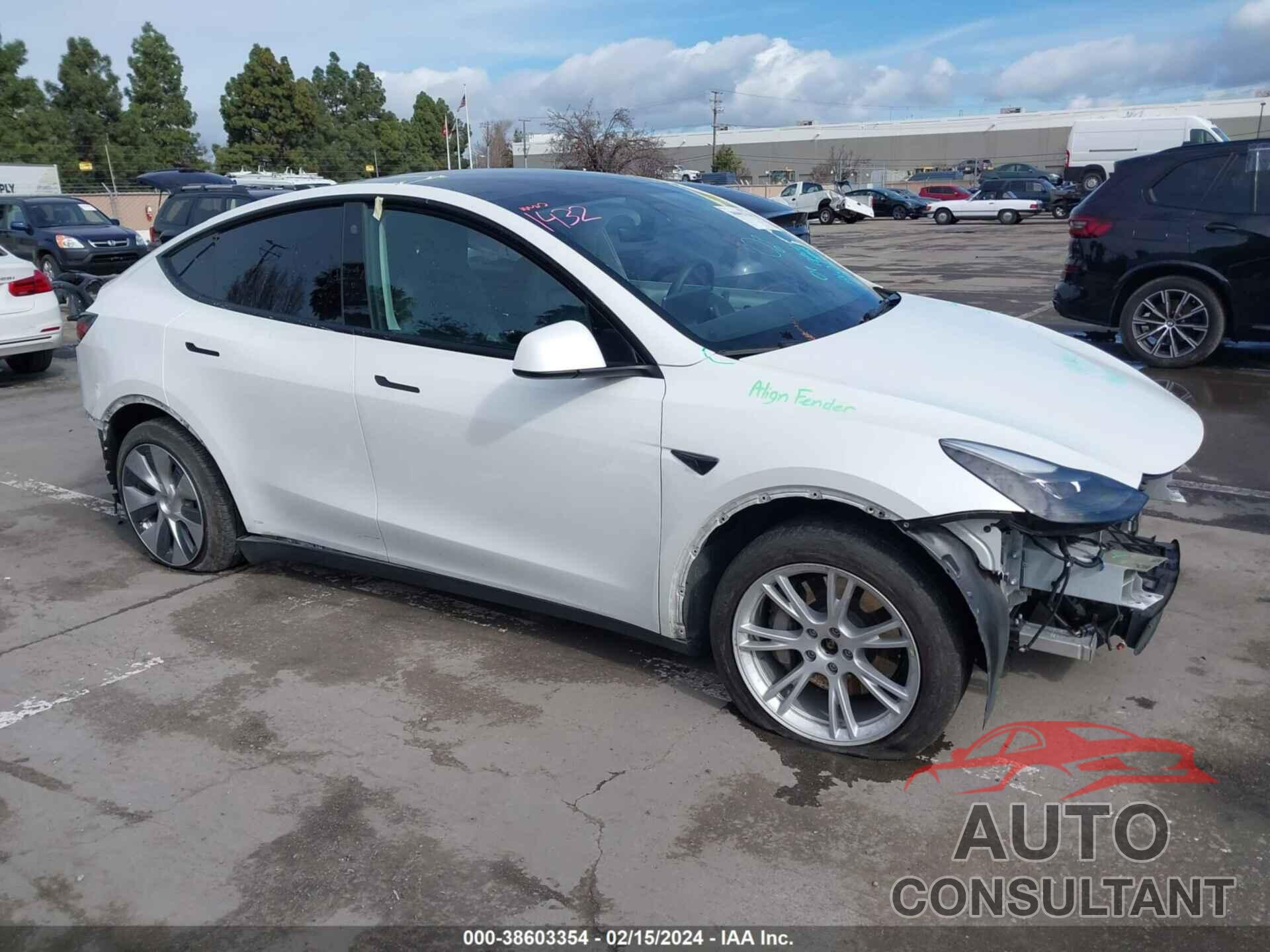 TESLA MODEL Y 2022 - 7SAYGDEE0NF317332