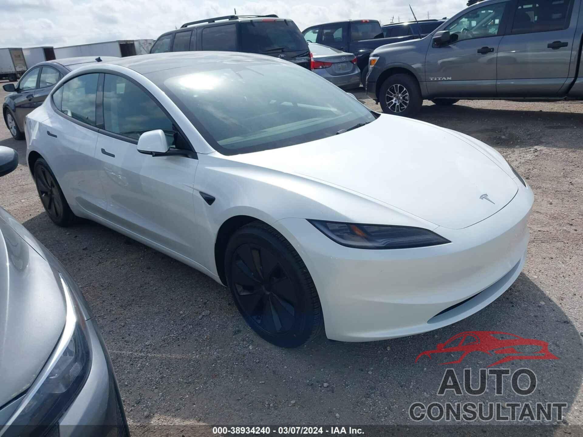 TESLA MODEL 3 2024 - 5YJ3E1EA5RF721550