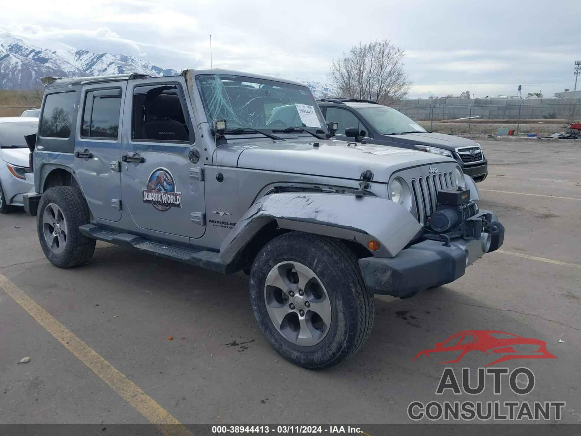 JEEP WRANGLER UNLIMITED 2016 - 1C4BJWEG7GL205032