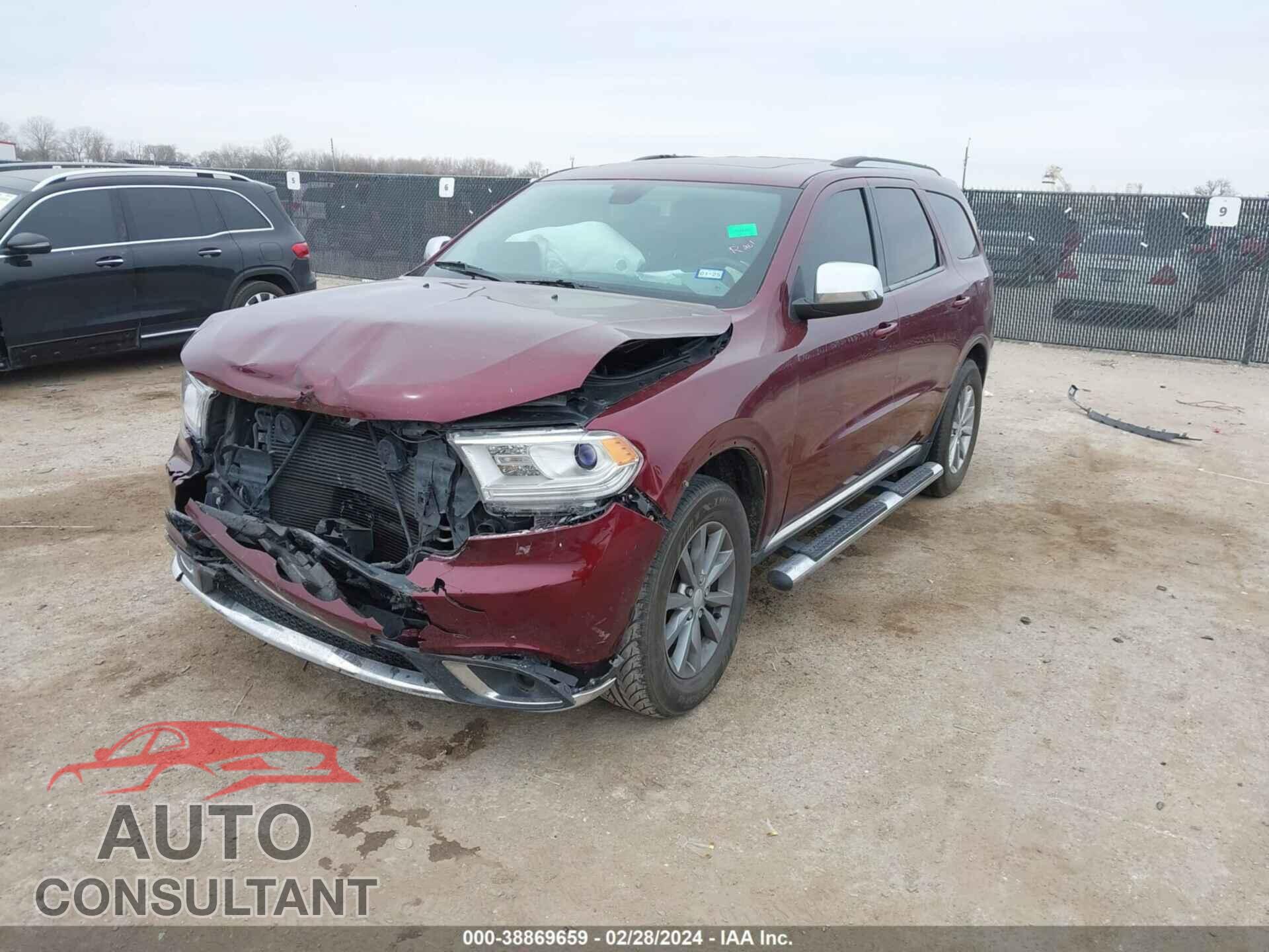 DODGE DURANGO 2018 - 1C4RDHAG9JC247961
