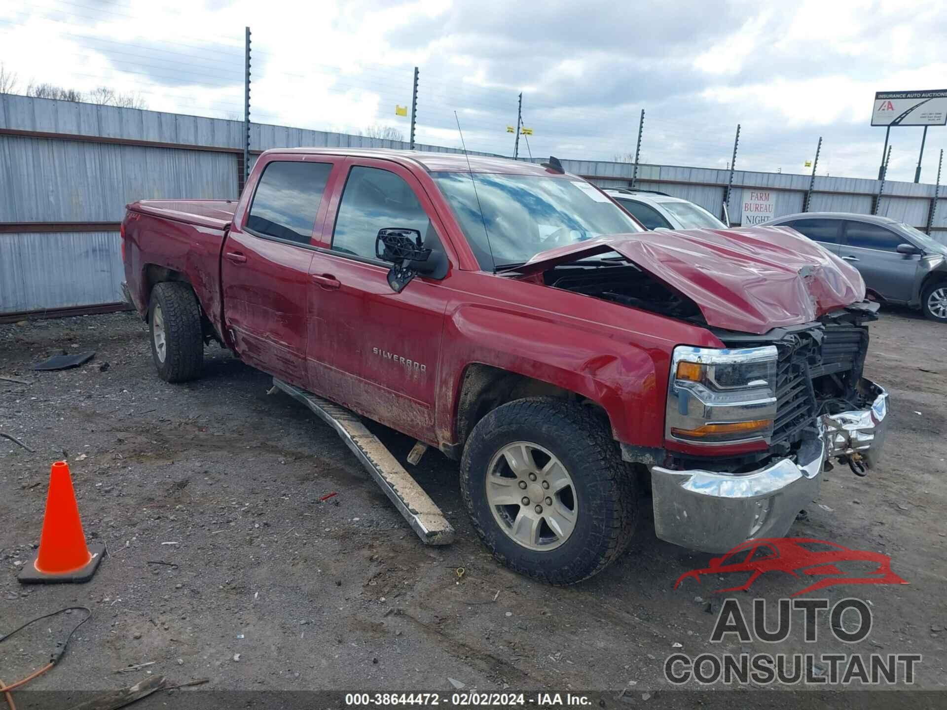 CHEVROLET SILVERADO 1500 2018 - 3GCUKREC3JG267133