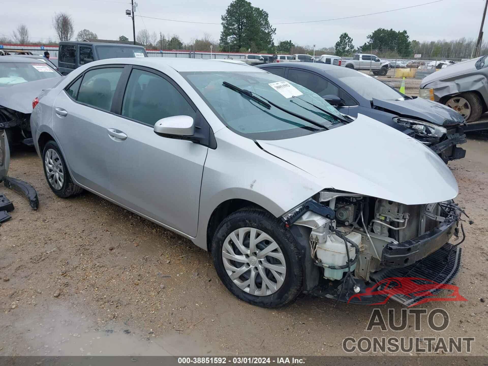 TOYOTA COROLLA 2017 - 5YFBURHE7HP570631