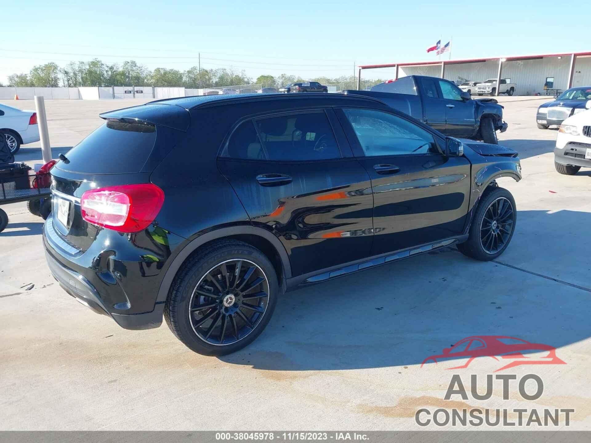 MERCEDES-BENZ GLA 250 2018 - WDCTG4EB6JJ531686