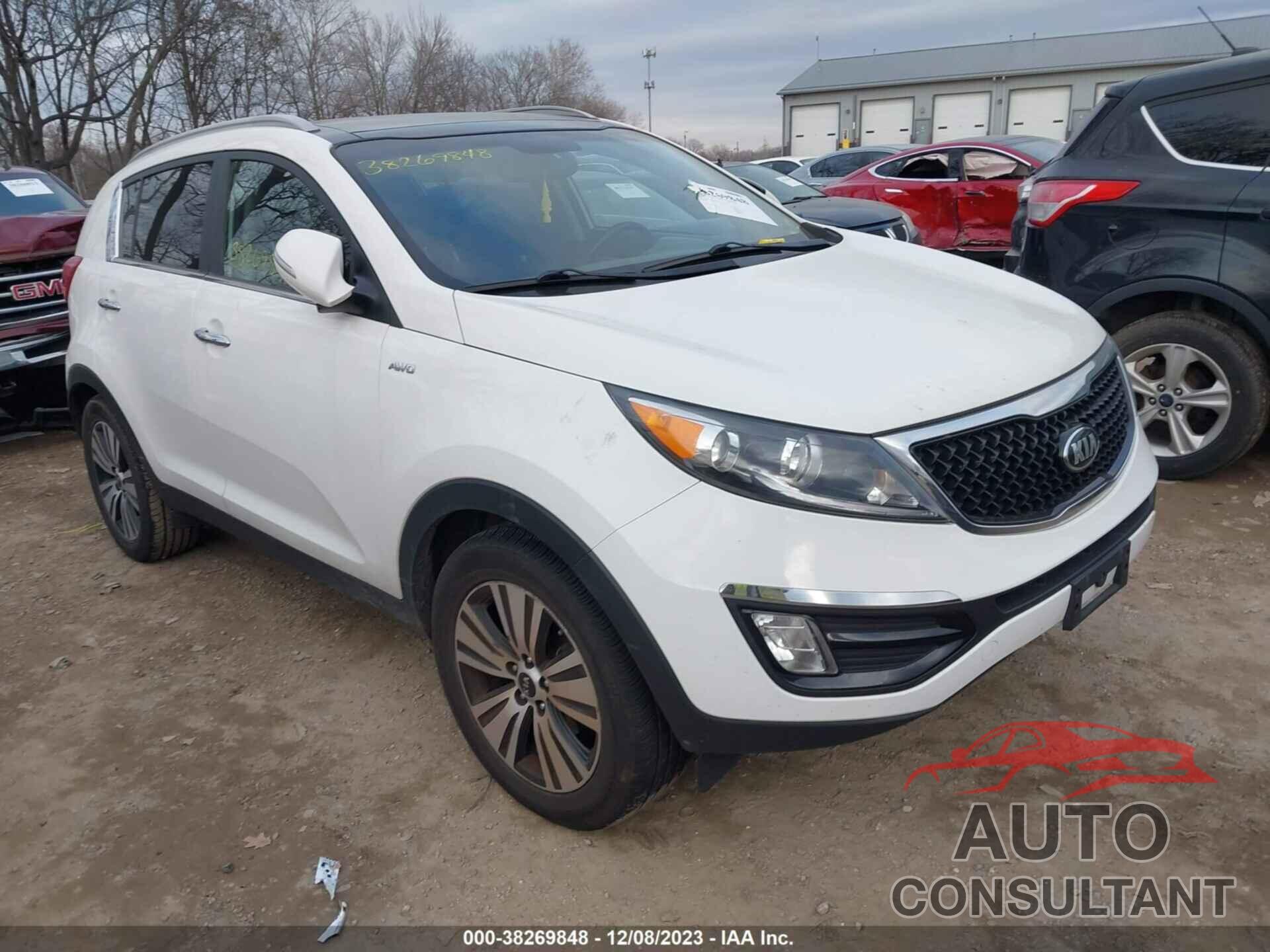 KIA SPORTAGE 2016 - KNDPCCAC4G7861909