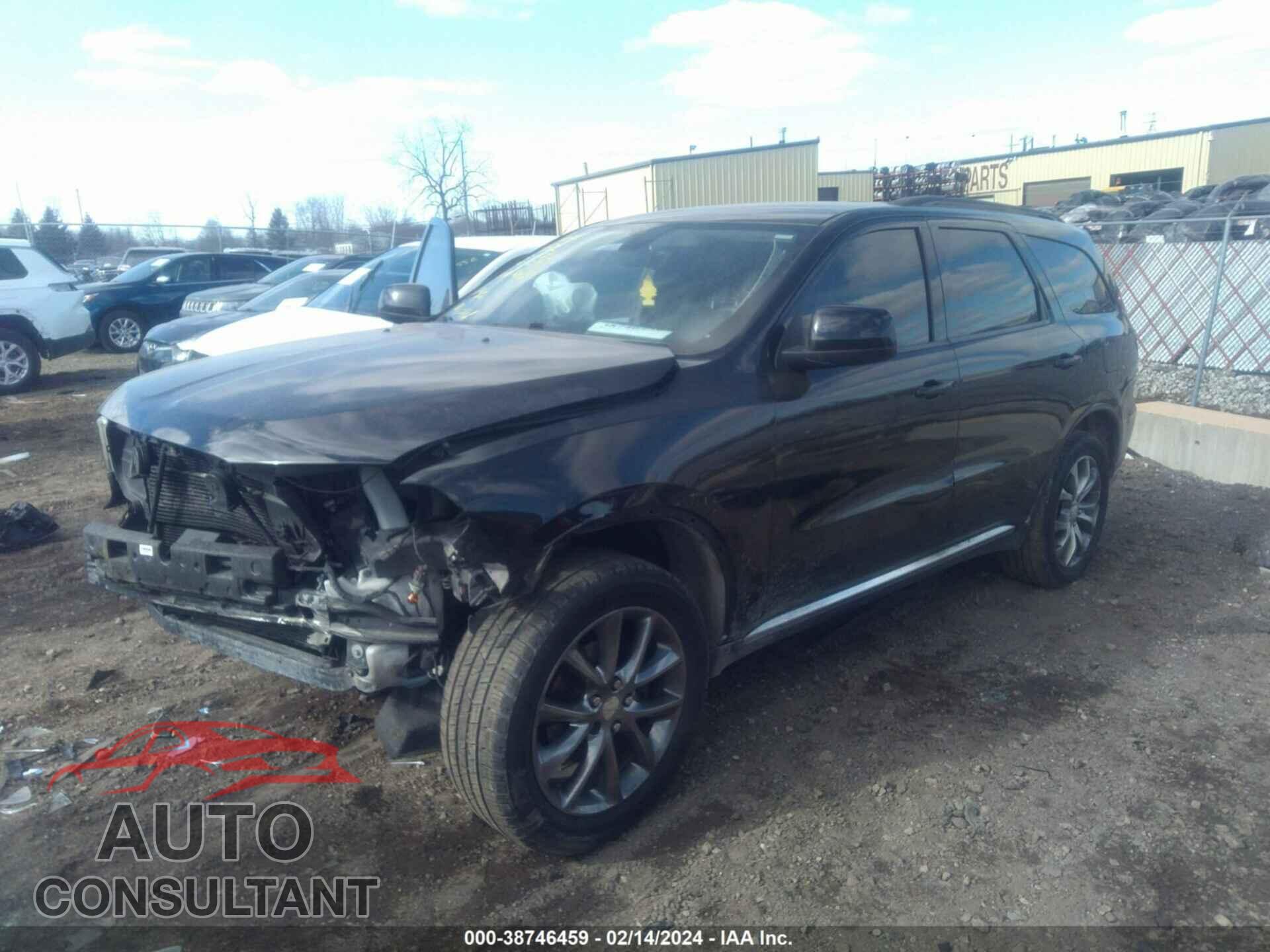 DODGE DURANGO 2018 - 1C4RDJAG3JC202019