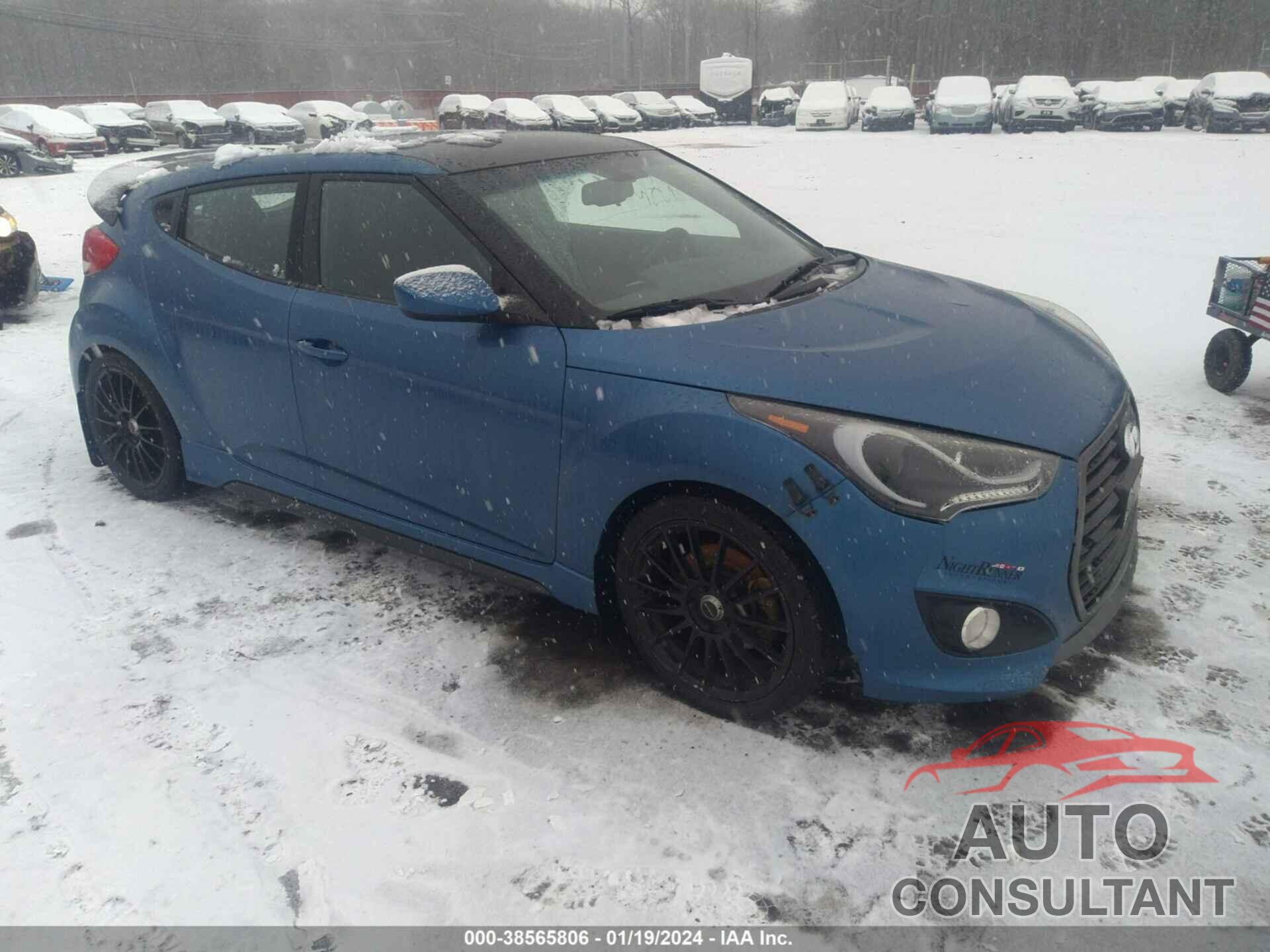 HYUNDAI VELOSTER 2016 - KMHTC6AE9GU253284