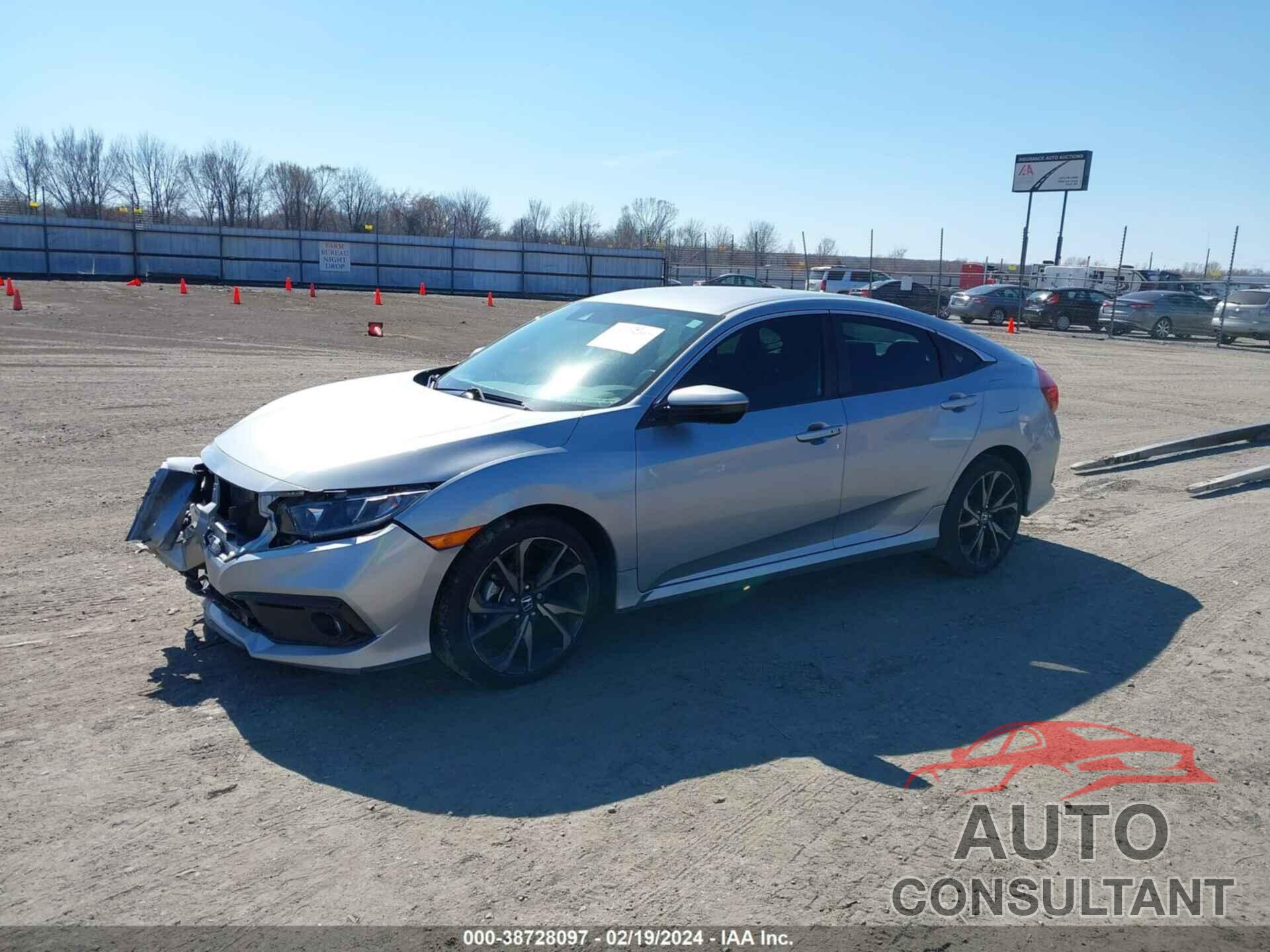 HONDA CIVIC 2019 - 19XFC2F8XKE020664