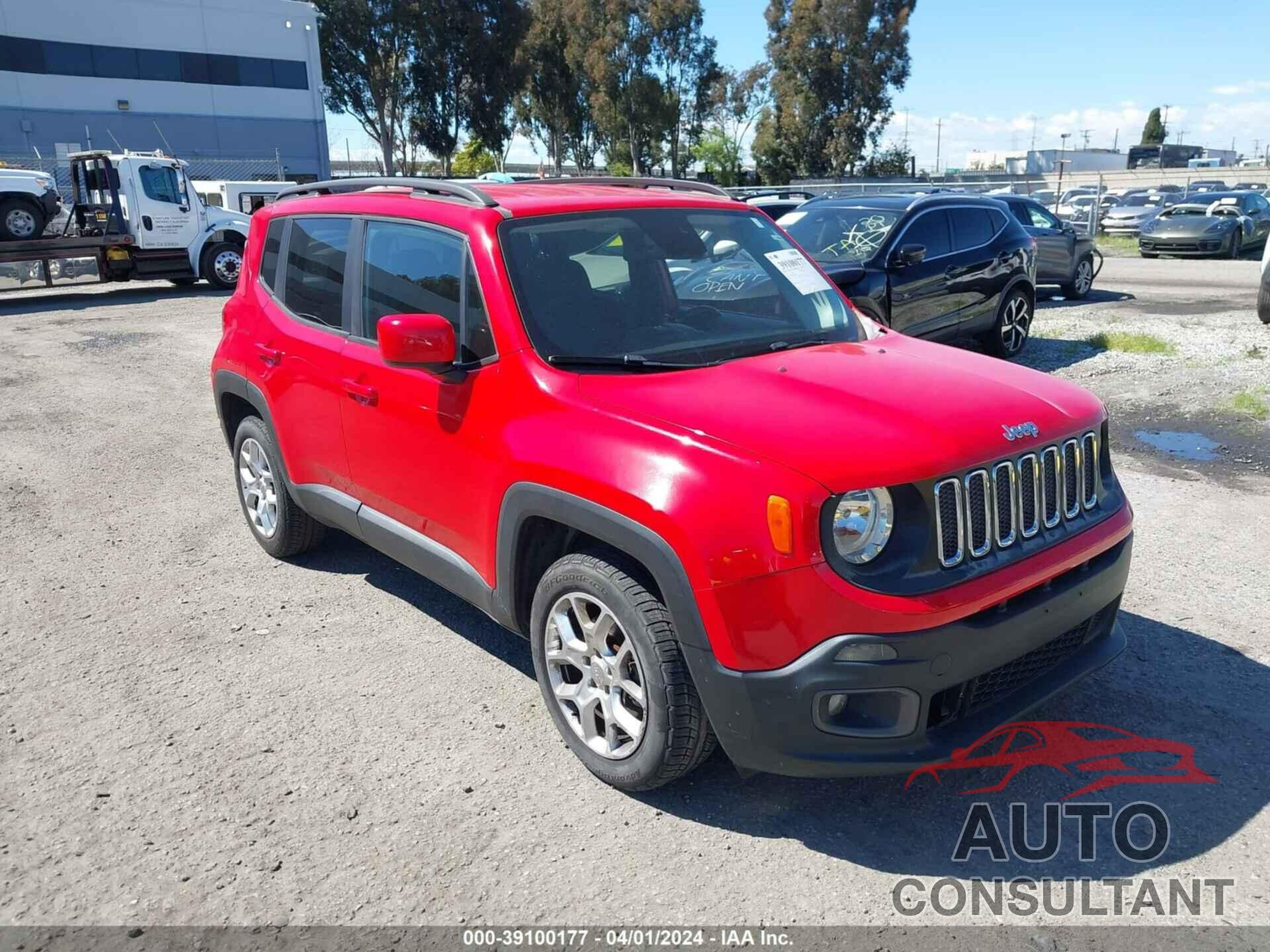 JEEP RENEGADE 2017 - ZACCJABB8HPE82480