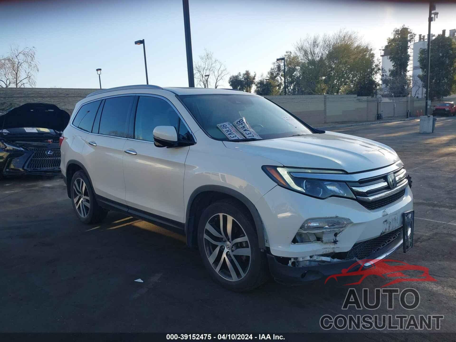 HONDA PILOT 2018 - 5FNYF5H97JB024512