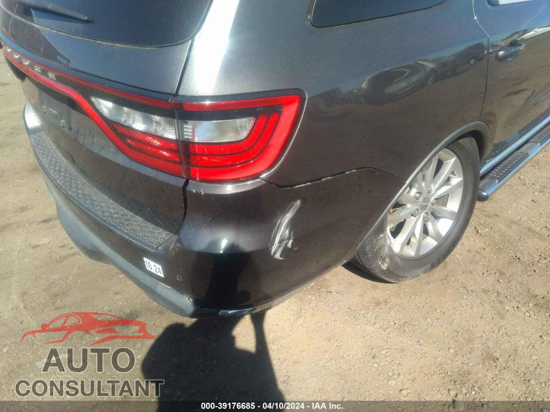 DODGE DURANGO 2017 - 1C4RDJAG0HC623383