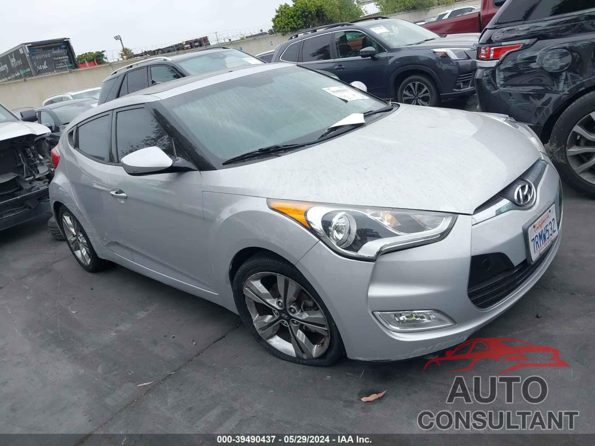 HYUNDAI VELOSTER 2016 - KMHTC6AD3GU253465