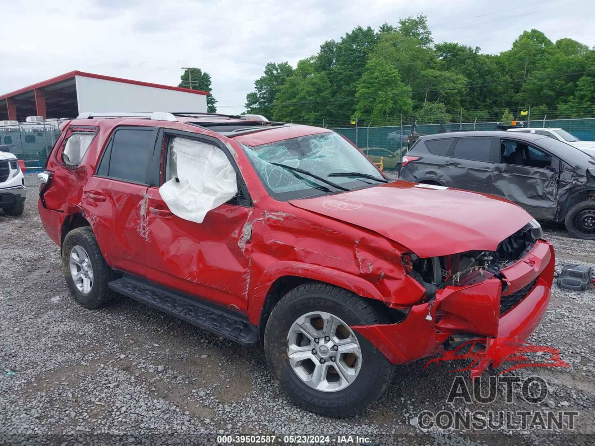 TOYOTA 4RUNNER 2018 - JTEBU5JR0J5598694