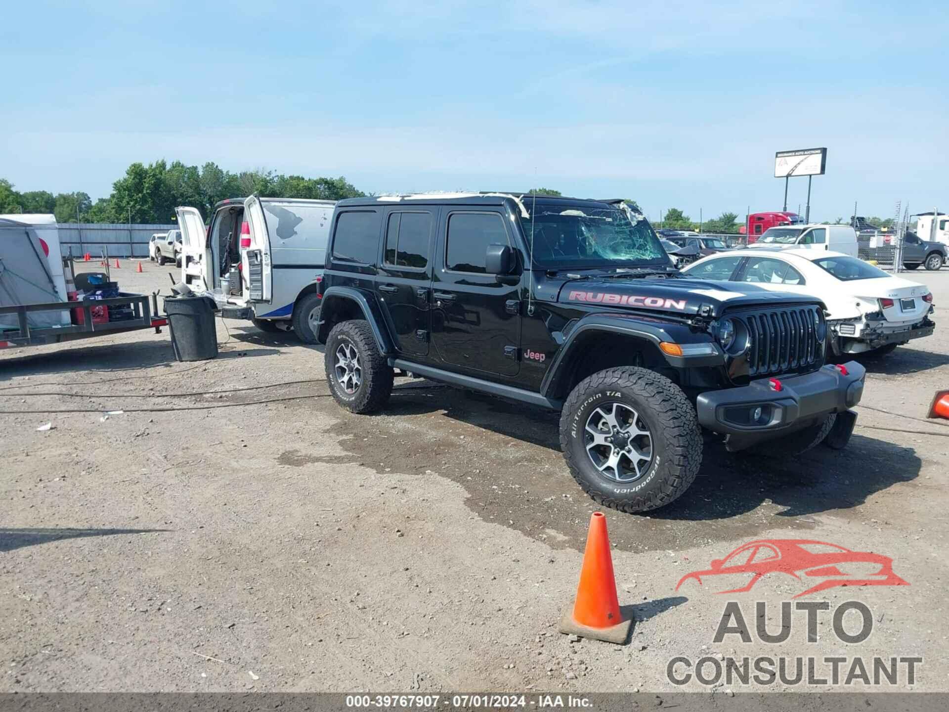 JEEP WRANGLER UNLIMITED 2022 - 1C4HJXFG8NW100641