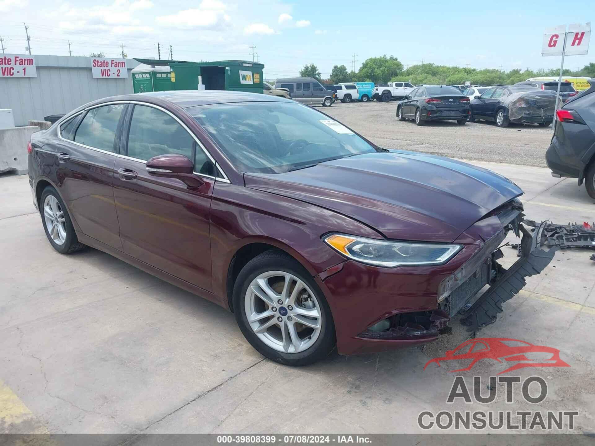 FORD FUSION 2018 - 3FA6P0HDXJR109229