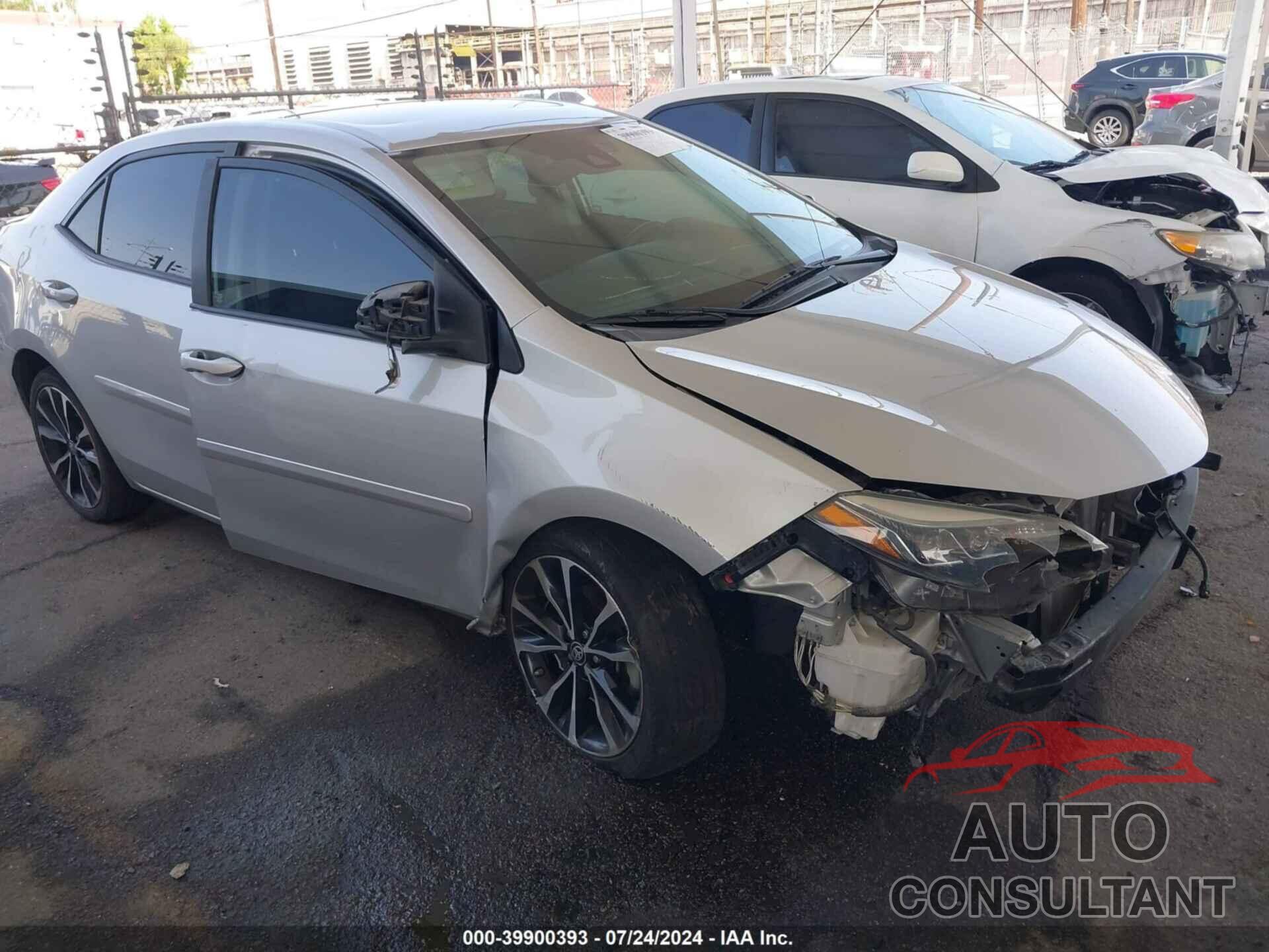 TOYOTA COROLLA 2018 - 2T1BURHE4JC984696