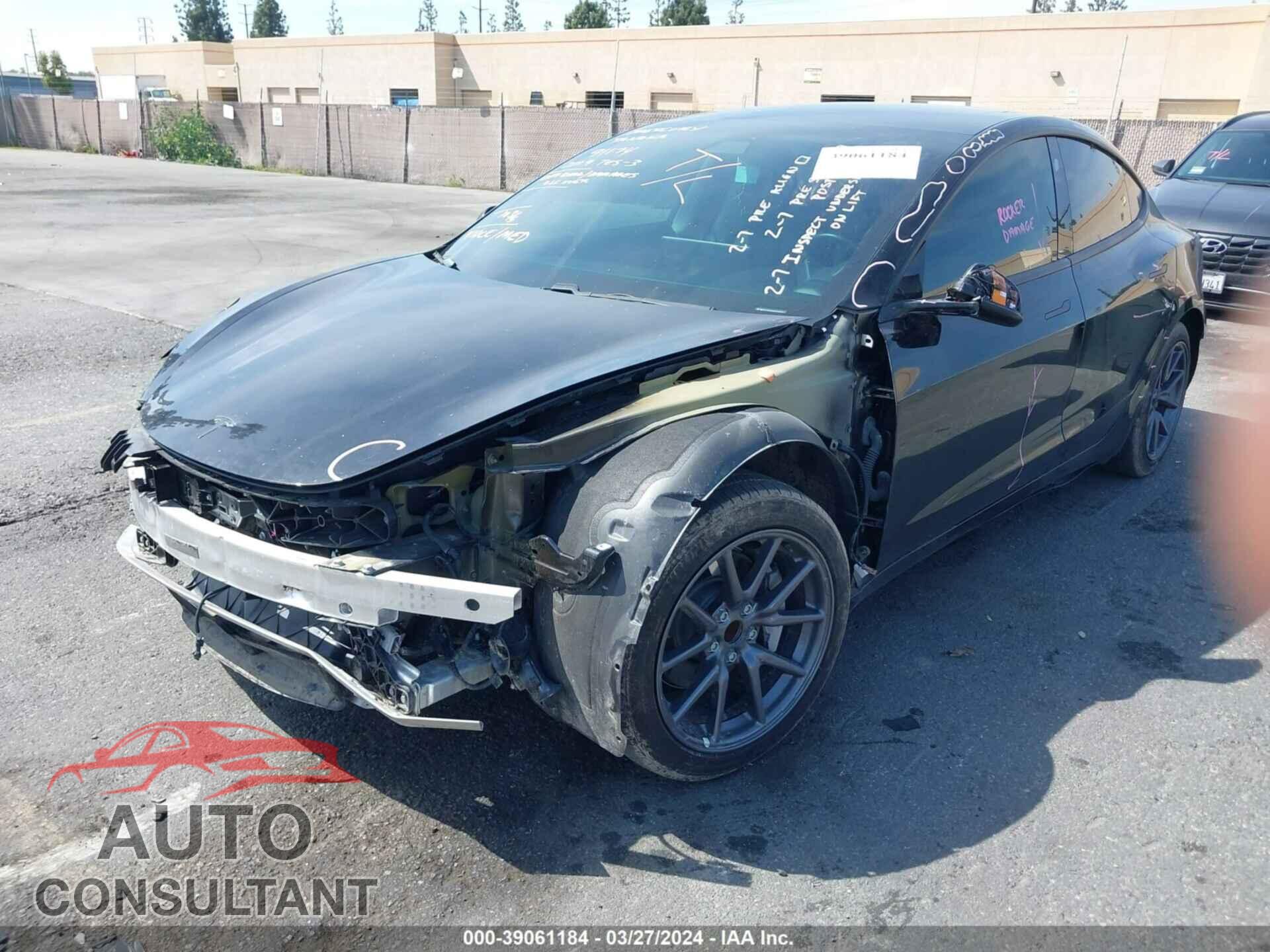 TESLA MODEL 3 2019 - 5YJ3E1EA6KF410067