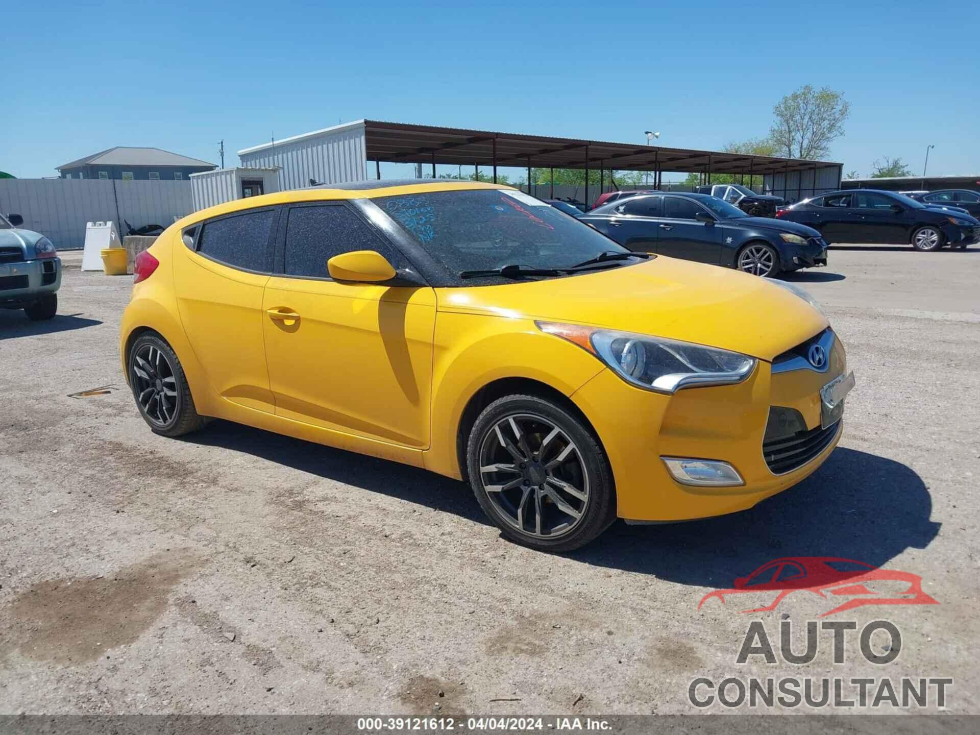 HYUNDAI VELOSTER 2016 - KMHTC6AD8GU298384