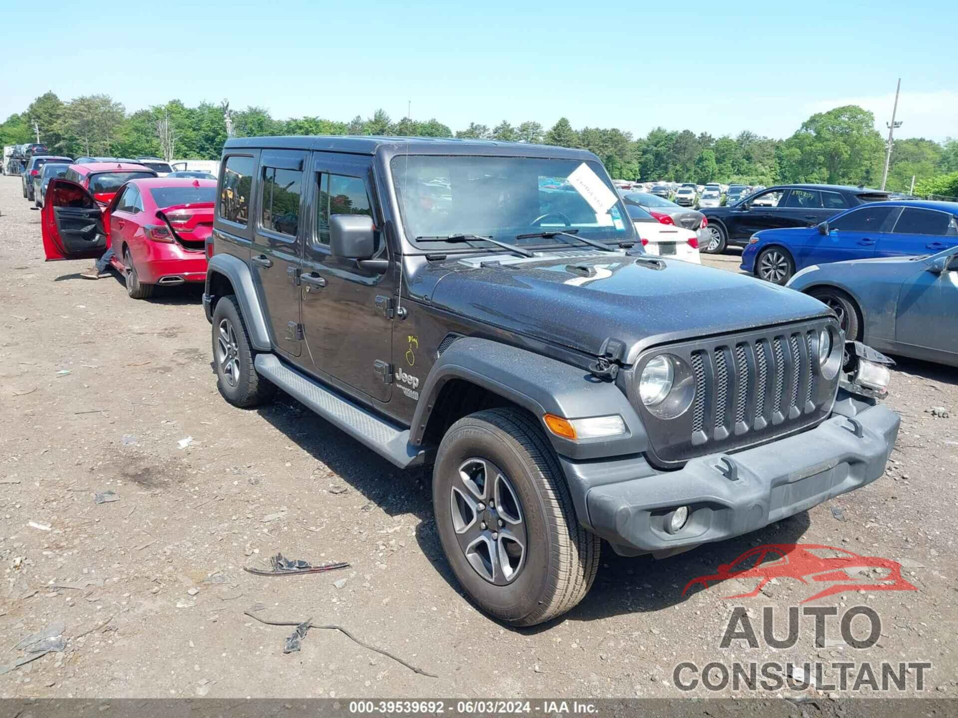JEEP WRANGLER UNLIMITED 2020 - 1C4HJXDN3LW166724