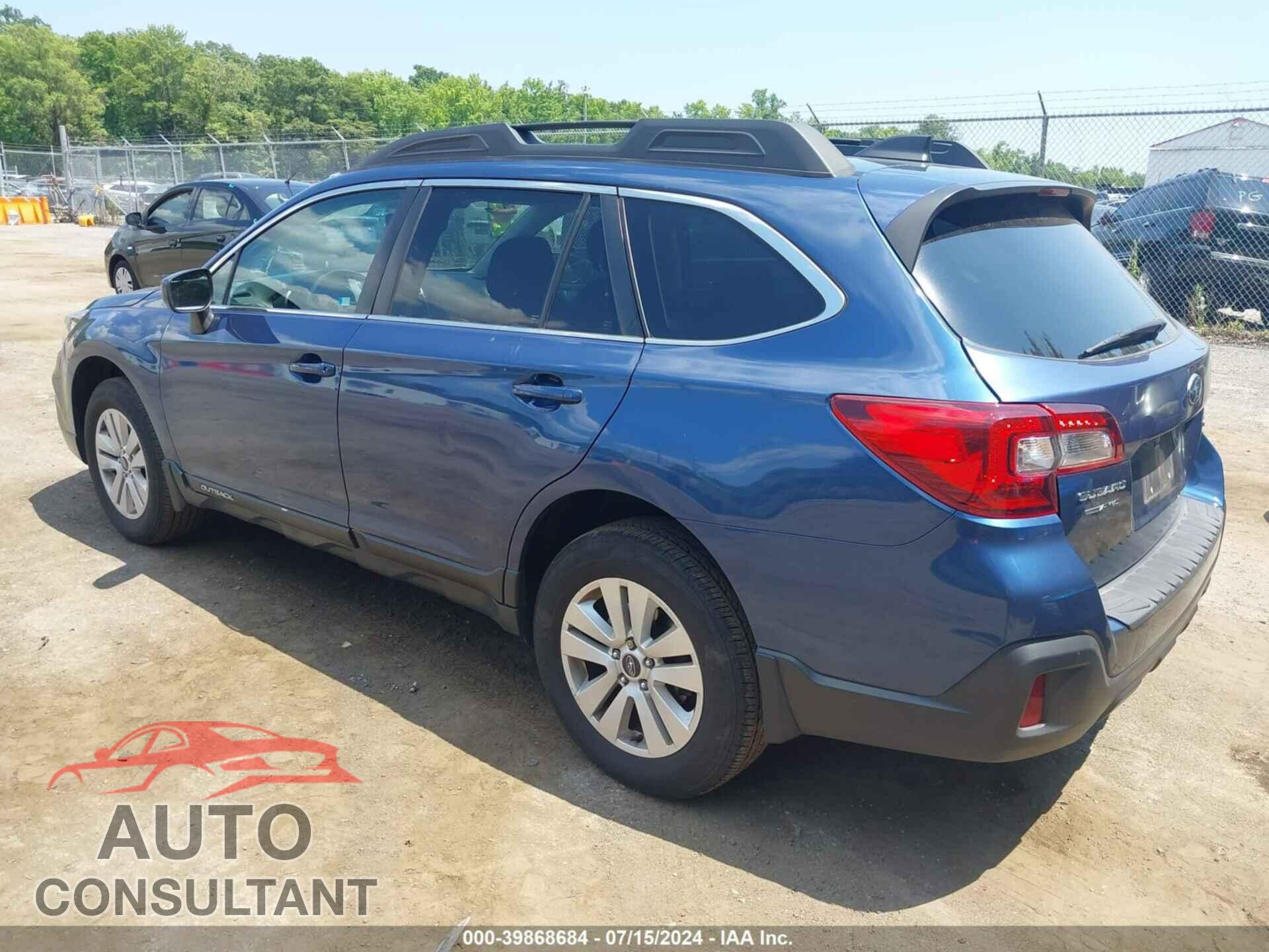 SUBARU OUTBACK 2019 - 4S4BSAFC7K3200882