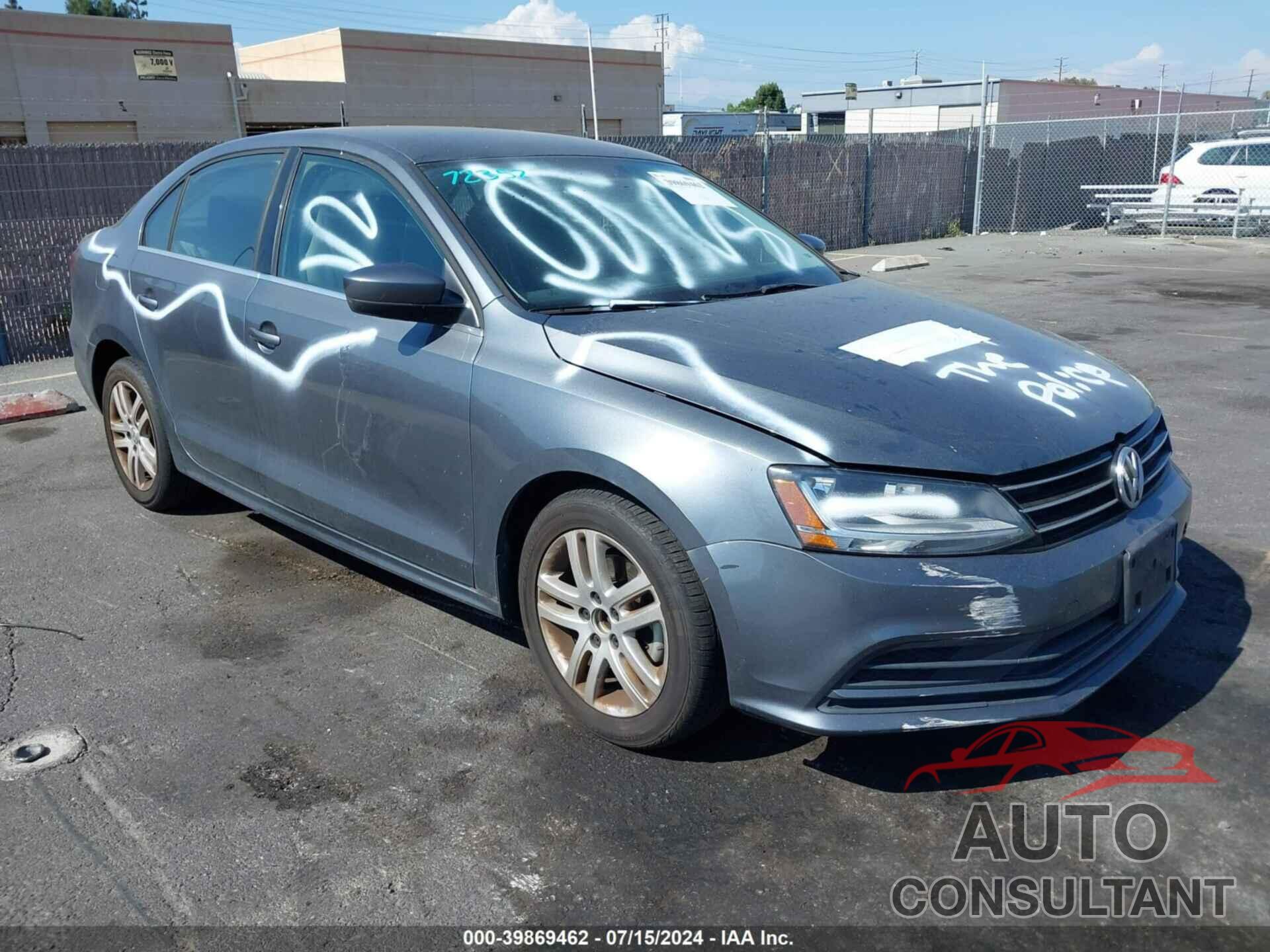 VOLKSWAGEN JETTA 2017 - 3VW2B7AJ2HM315763