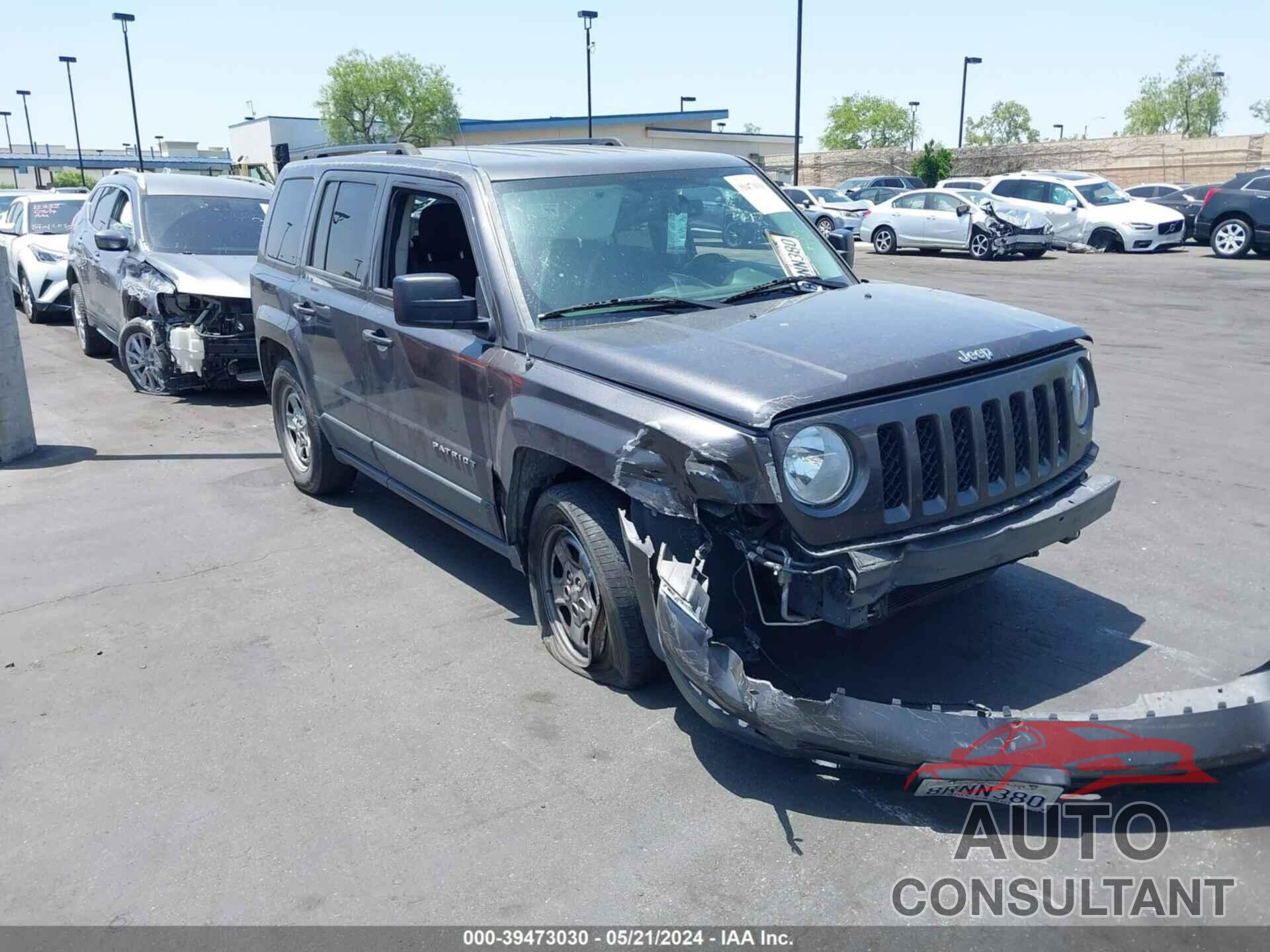 JEEP PATRIOT 2016 - 1C4NJPBA6GD514407