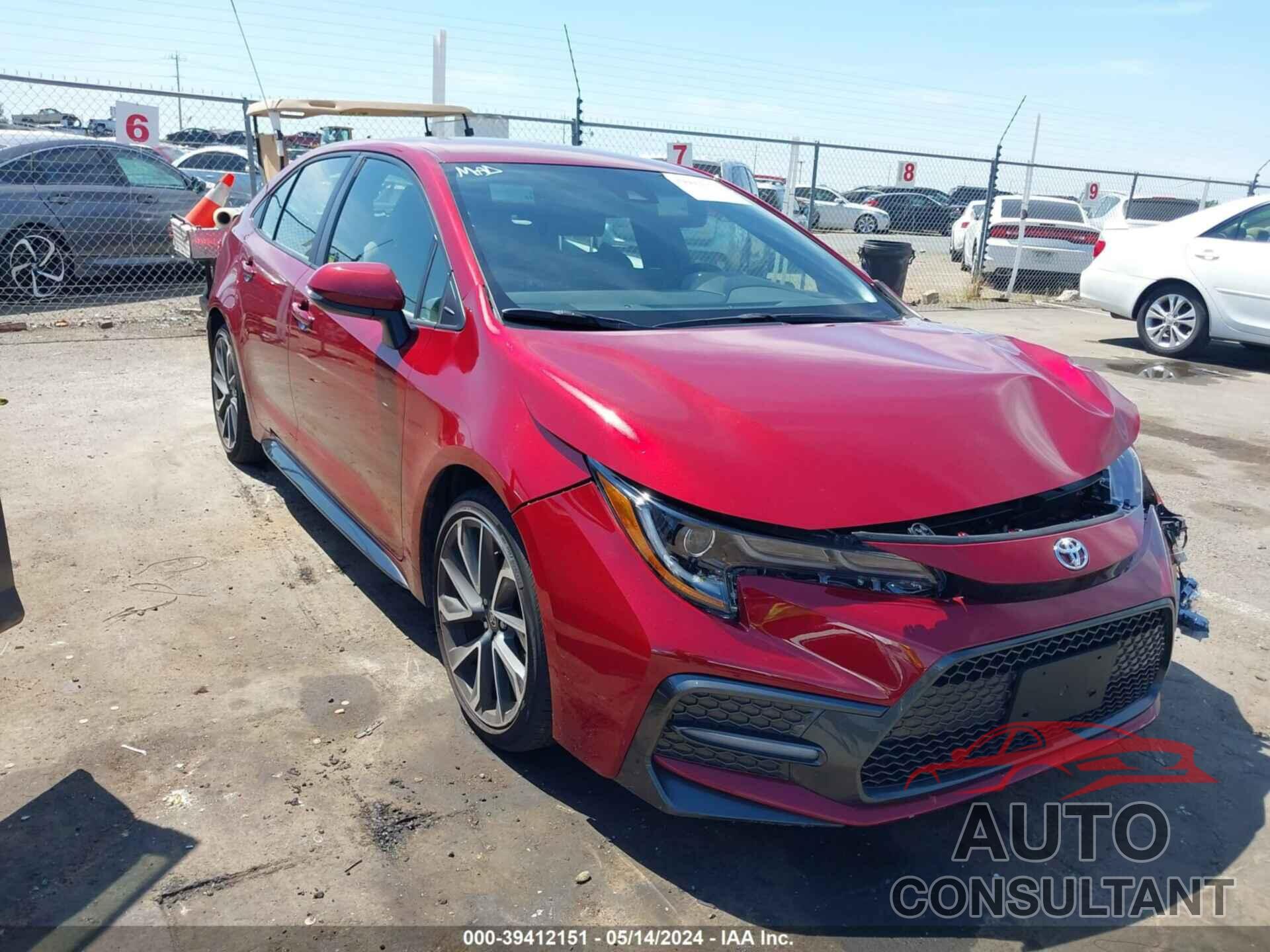 TOYOTA COROLLA 2022 - JTDS4MCE6NJ085018